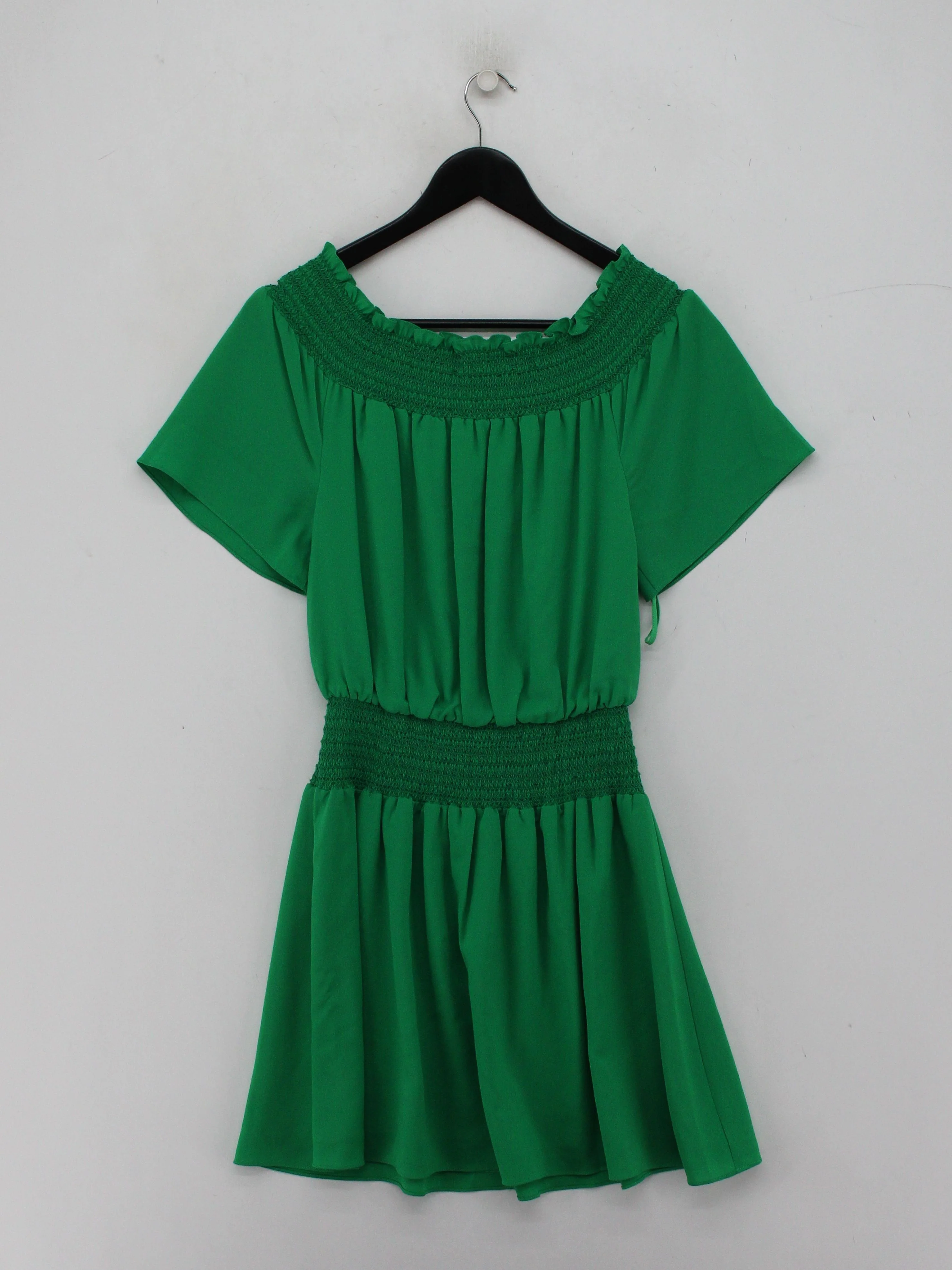 Nine West Skater Mini Dress in Green - Image 2