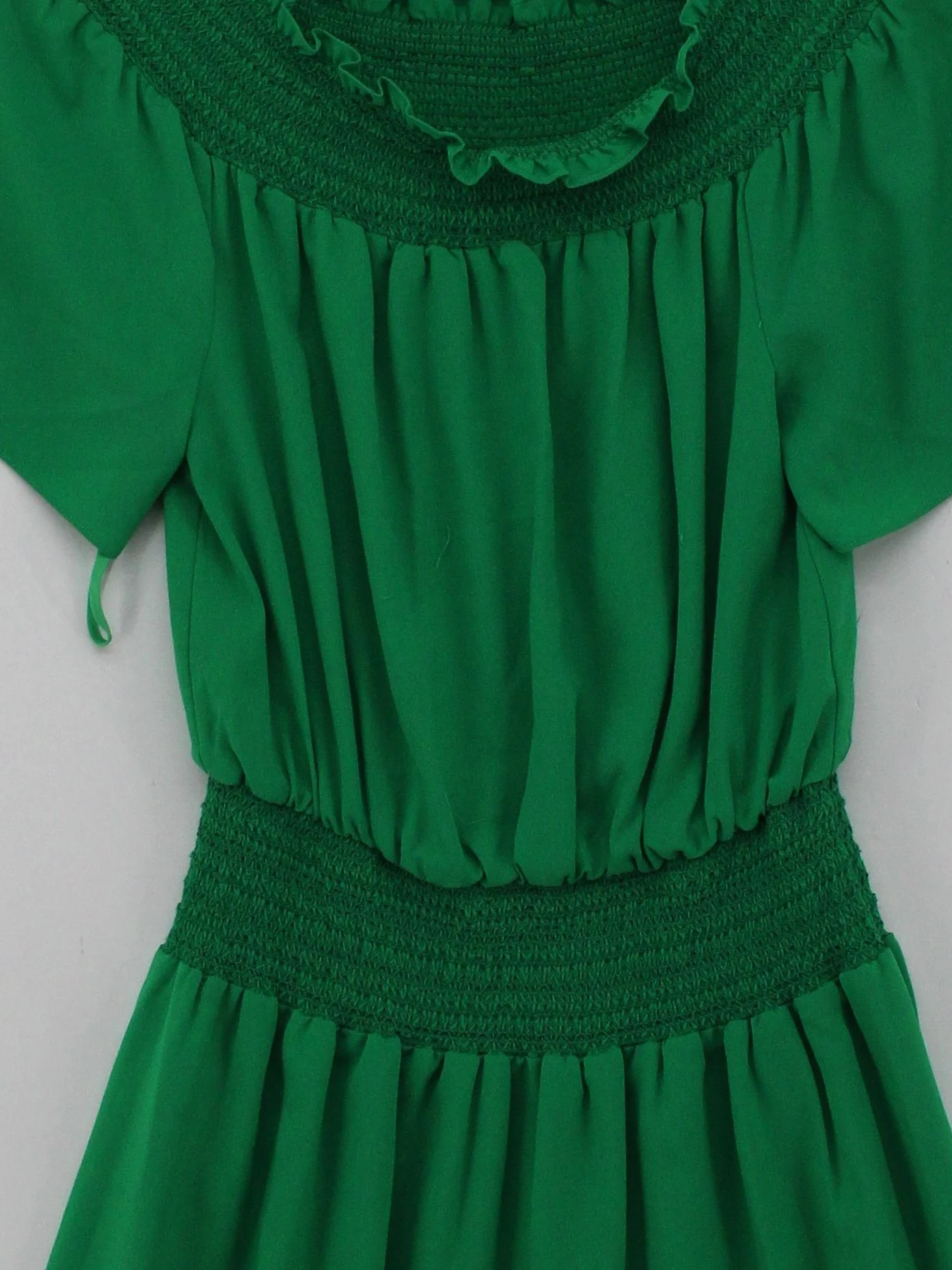 Nine West Skater Mini Dress in Green - Image 3