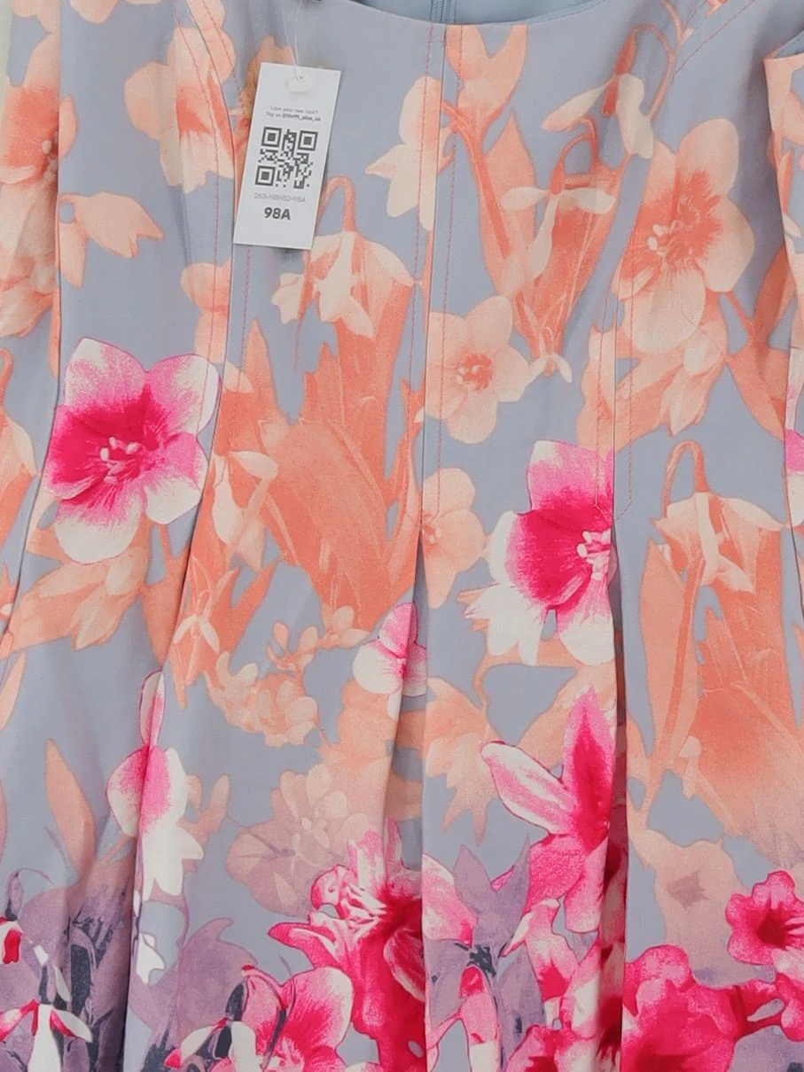 Nine West Skater Mini Dress in Multi - Image 3
