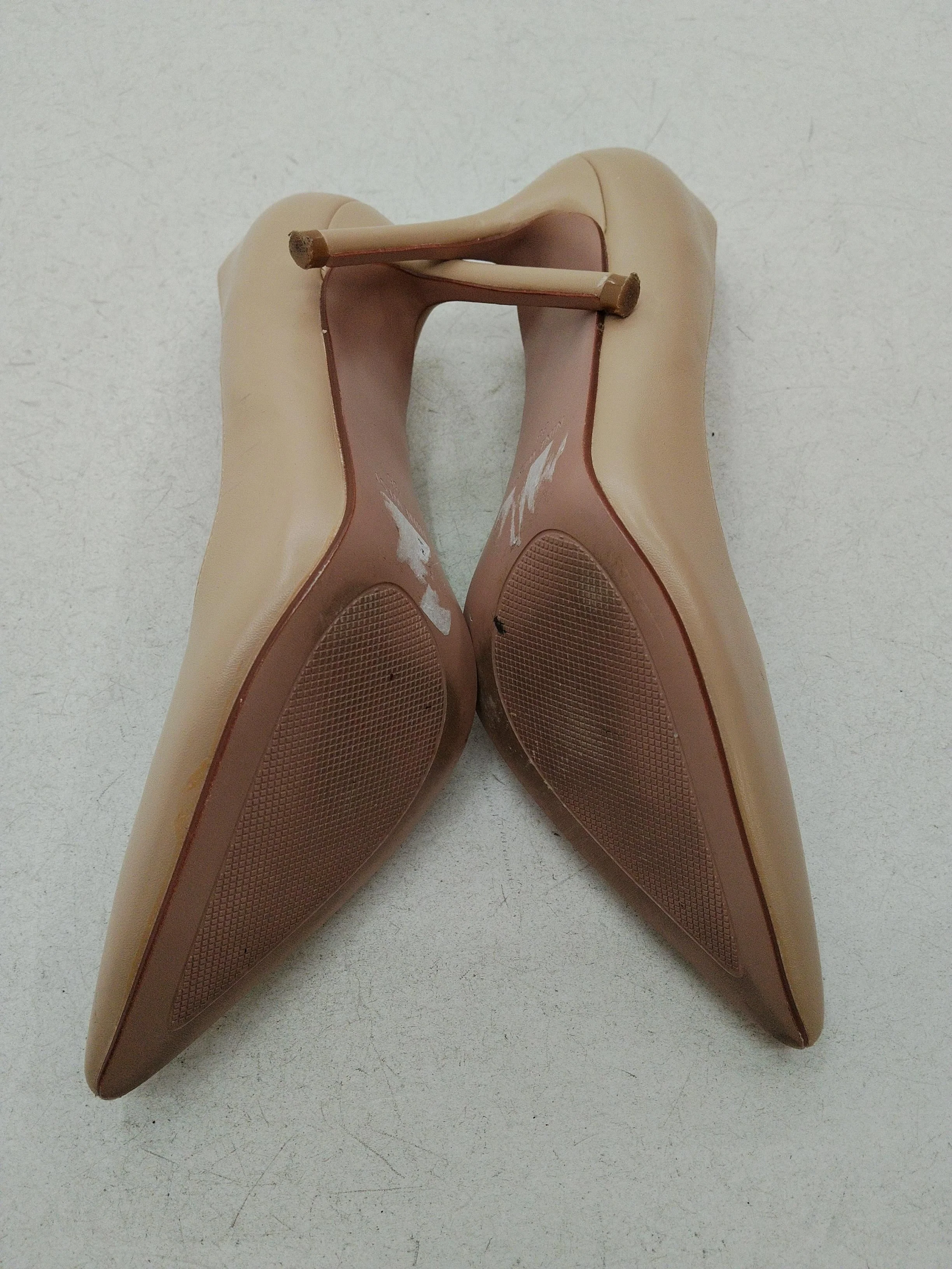Nine West Women's Heels UK 5 Cream 100% Faux Leather Court - Image 7