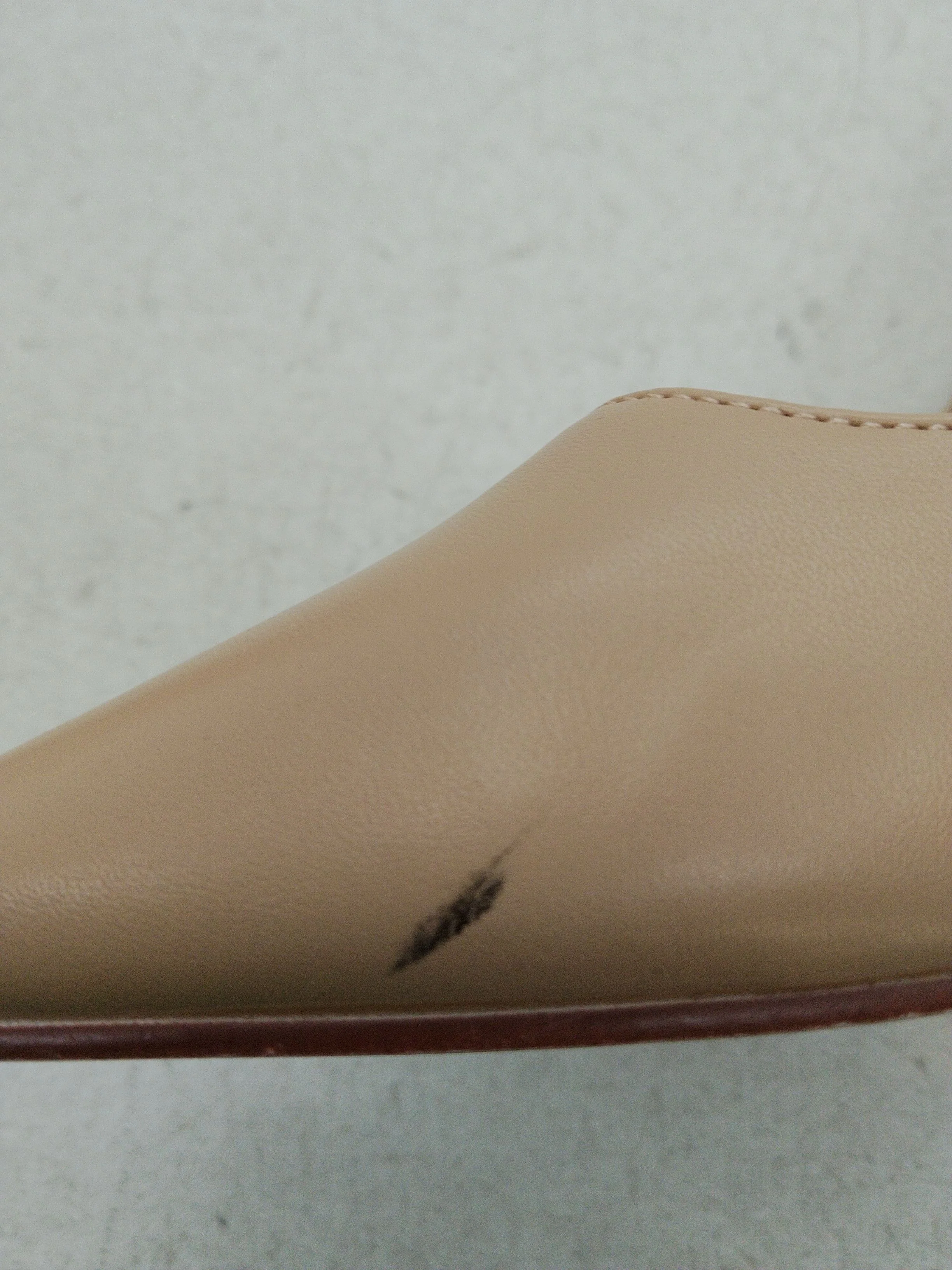 Nine West Women's Heels UK 5 Cream 100% Faux Leather Court - Image 8