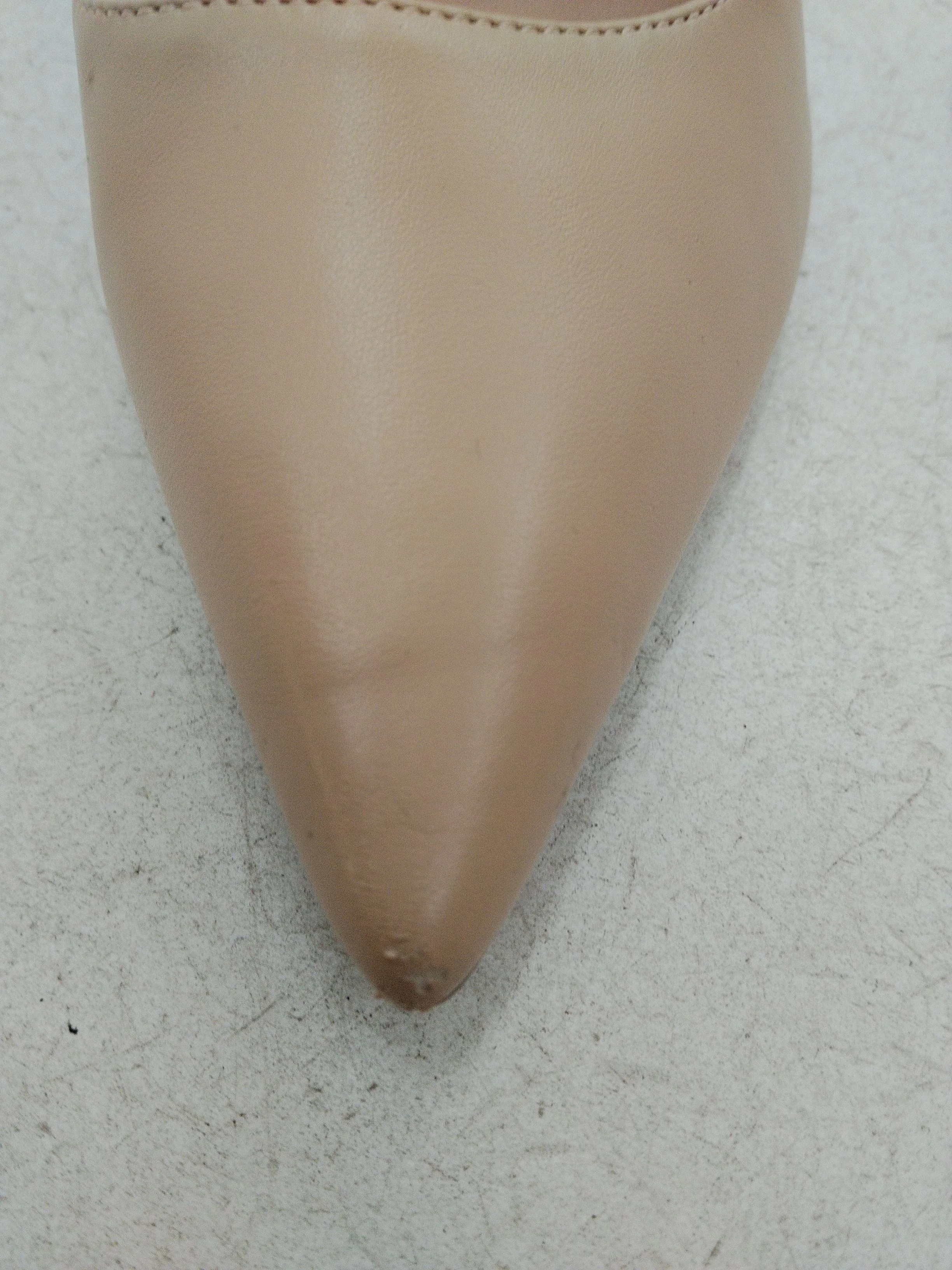 Nine West Women's Heels UK 5 Cream 100% Faux Leather Court - Image 9