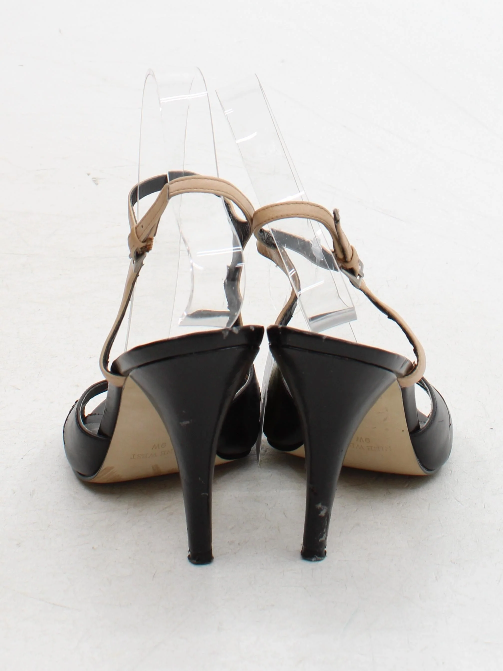 Nine West Women's Heels UK 6 Black 100% Other Strappy - Image 3