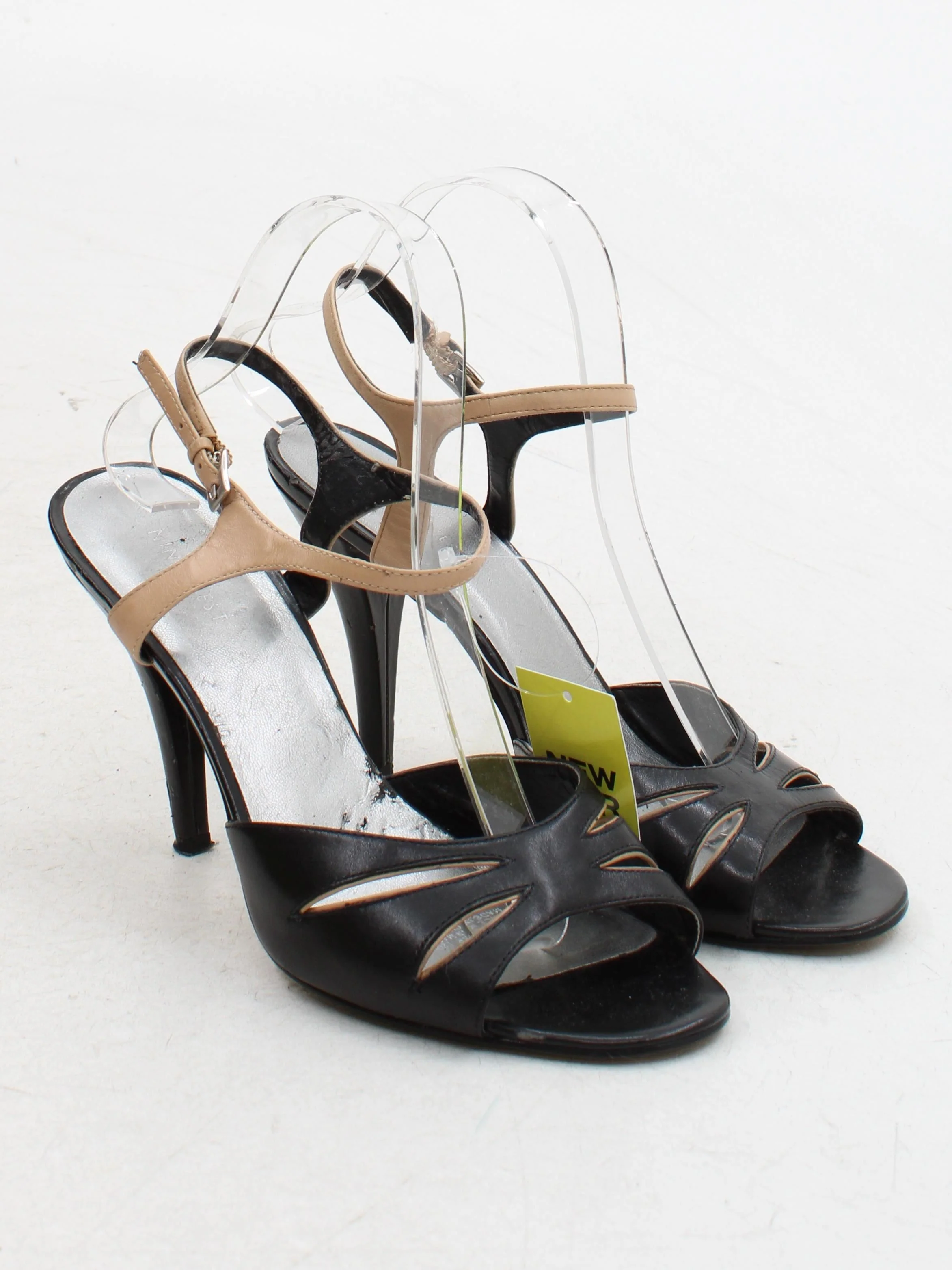 Nine West Women's Heels UK 6 Black 100% Other Strappy - Image 4