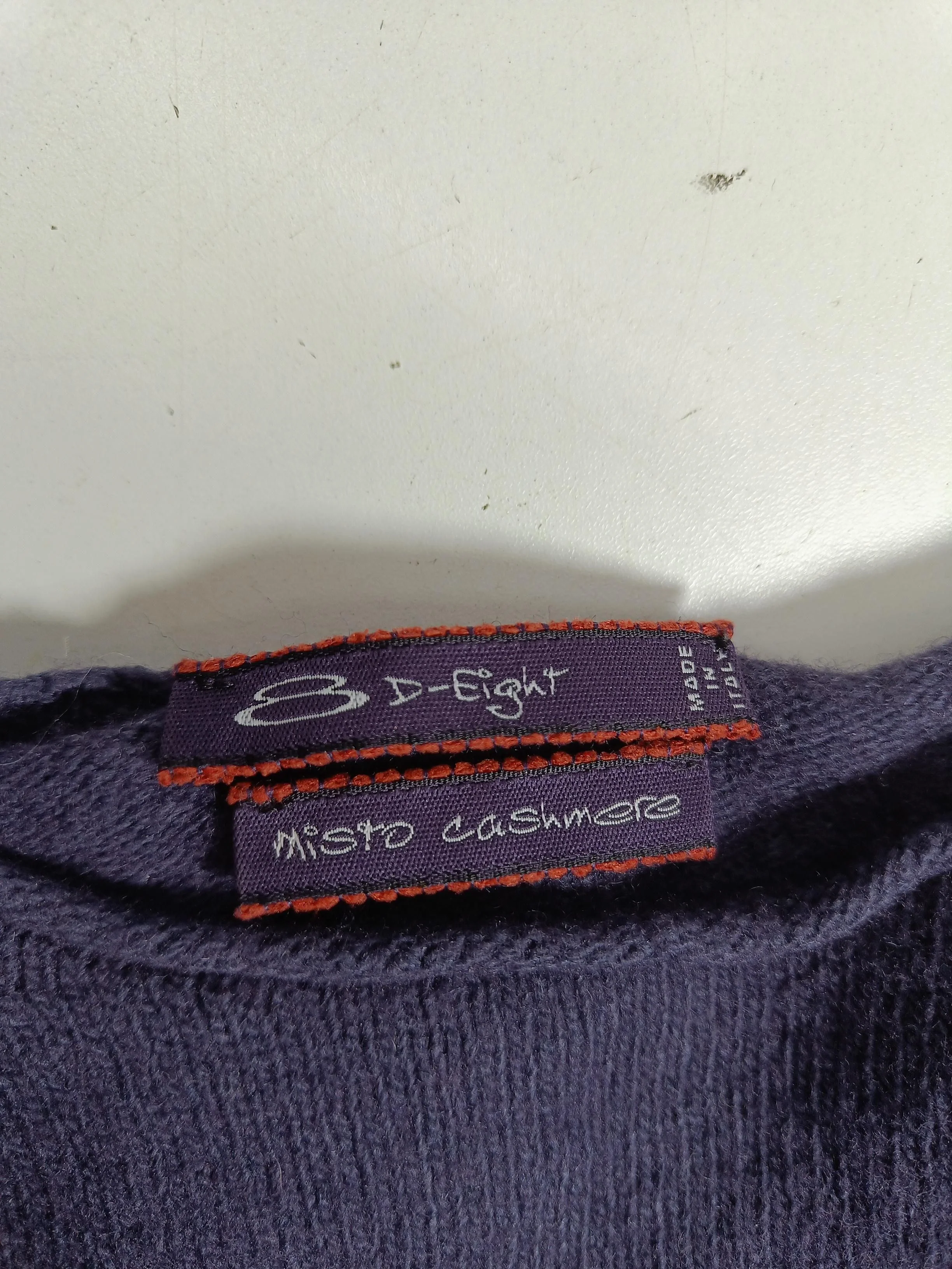 No.8 (phase Eight) Women's Jumper XS Blue Wool with Cashmere Round Neck Pullover - Image 6