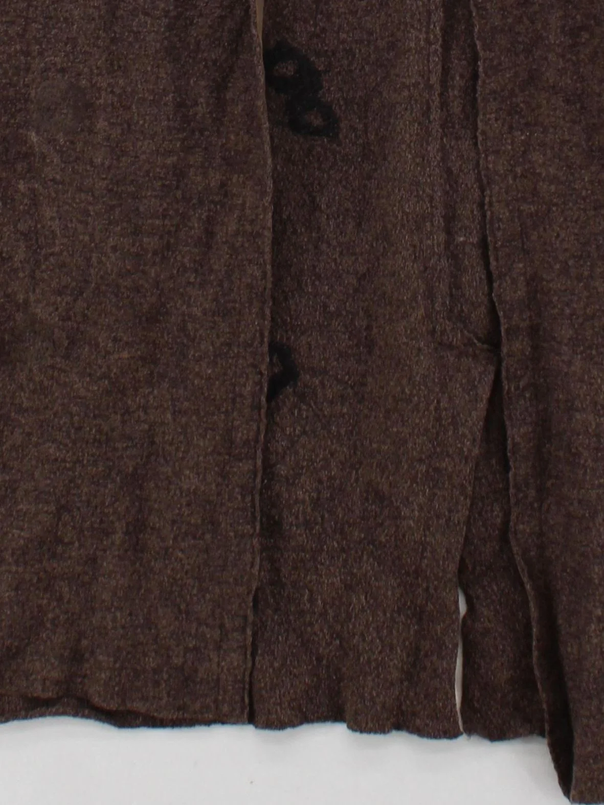 Noa Noa Women's Coat S Brown 100% Wool Overcoat - Image 4