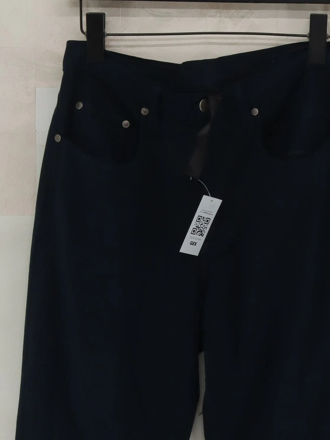 Nobody Women's Trousers W 37 in Blue 100% Cotton Bootcut Chino - Image 3