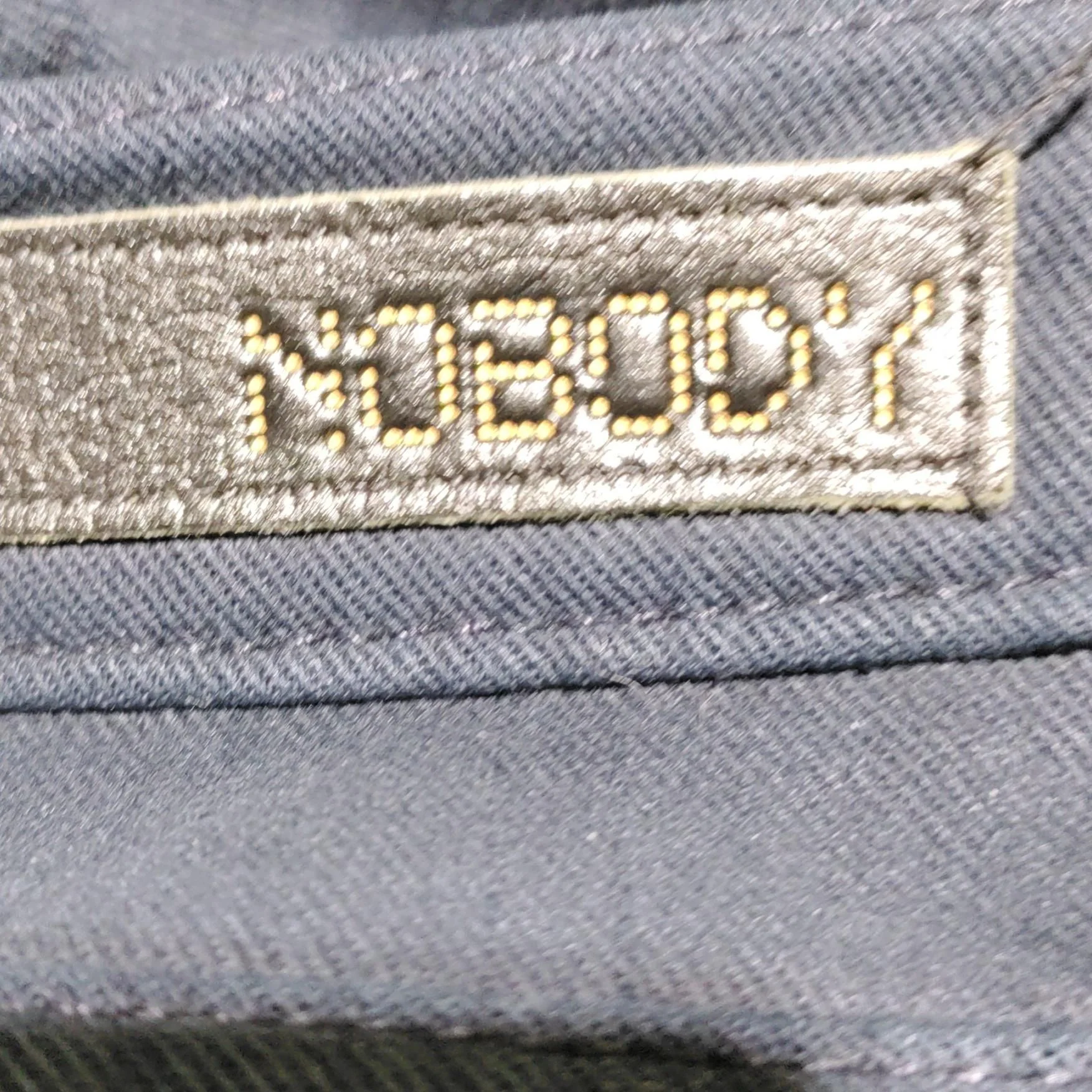 Nobody Women's Trousers W 37 in Blue 100% Cotton Bootcut Chino - Image 6