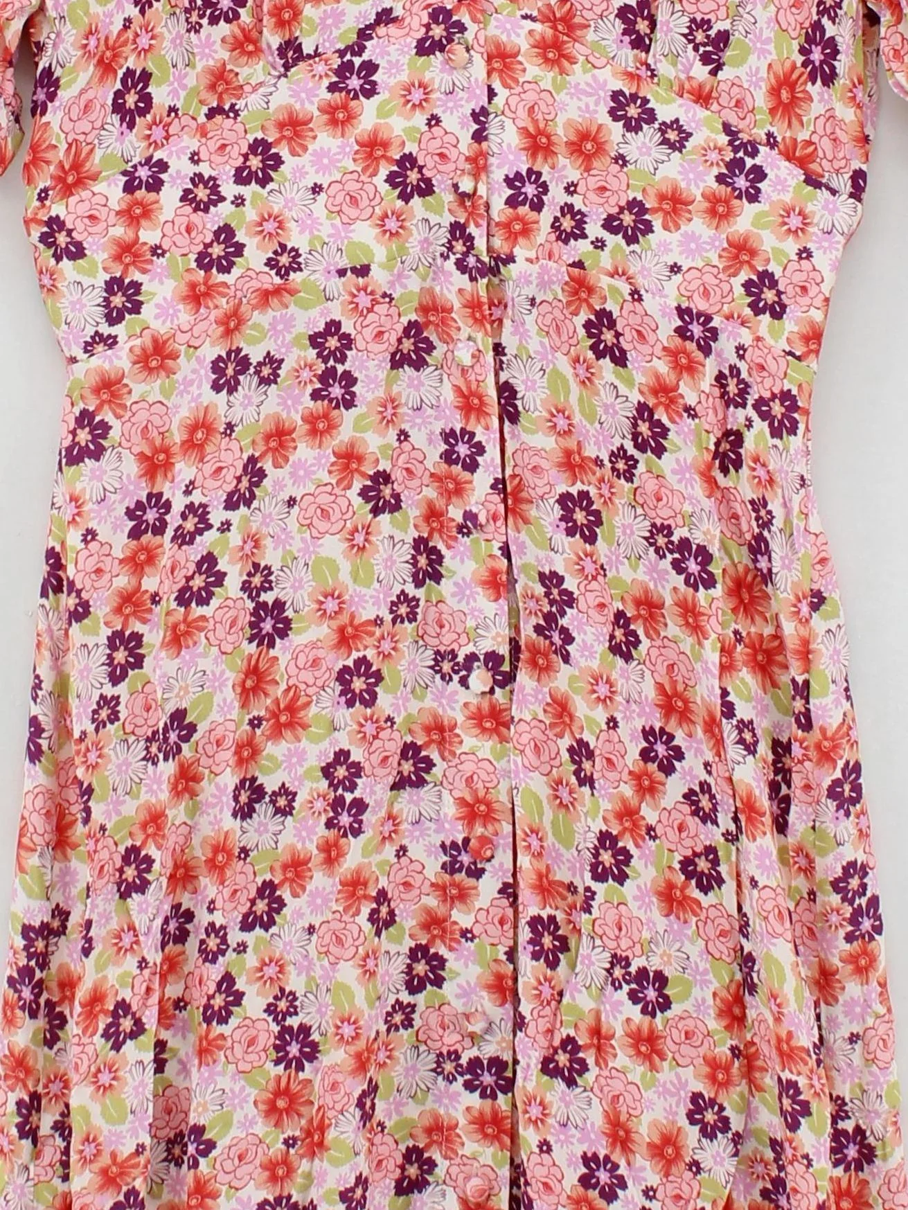 Nobody's Child A-Line Midi Dress UK10 in Pink - Image 3
