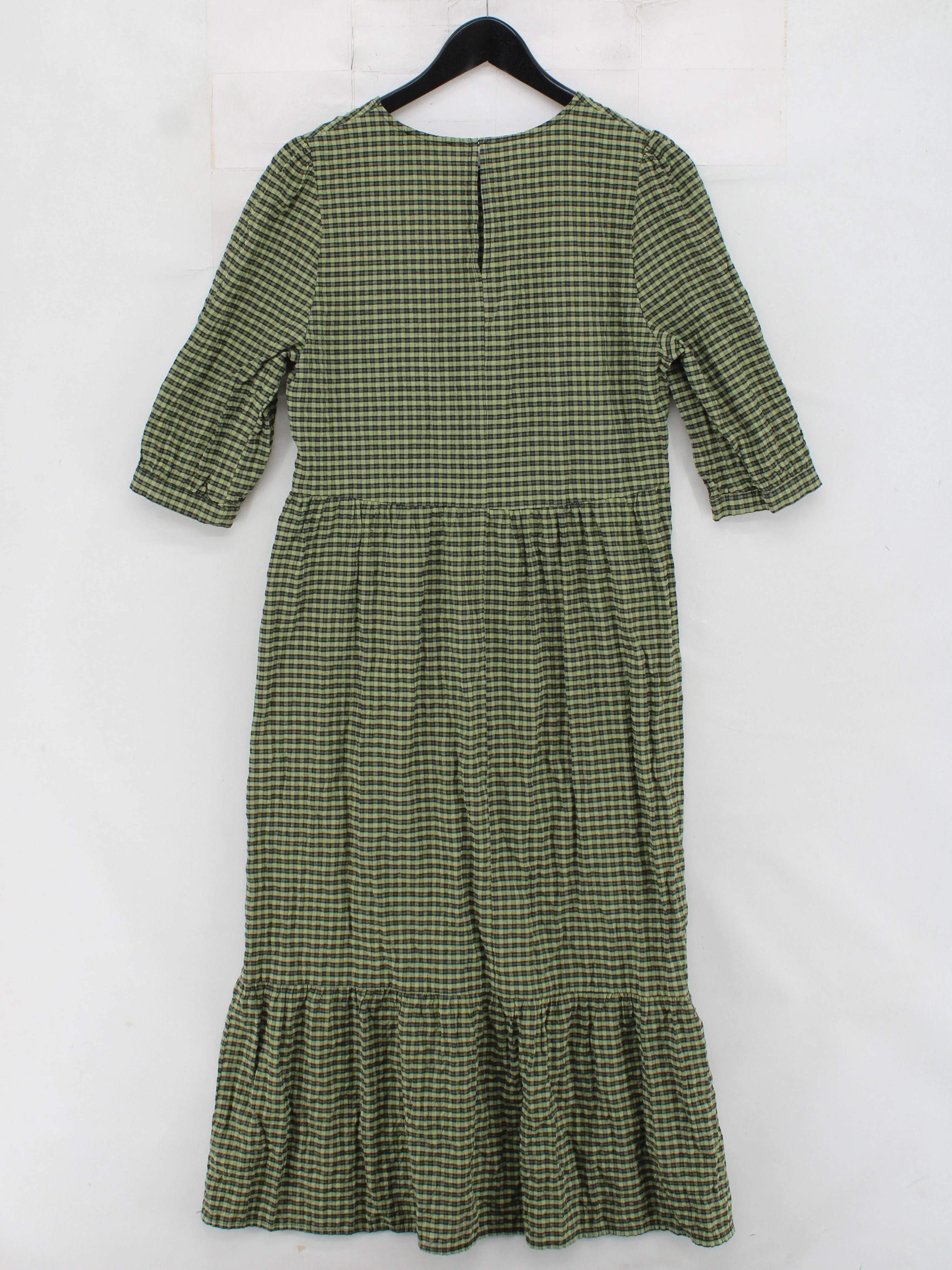 Nobody's Child A-Line Midi Dress UK12 in Green - Image 2
