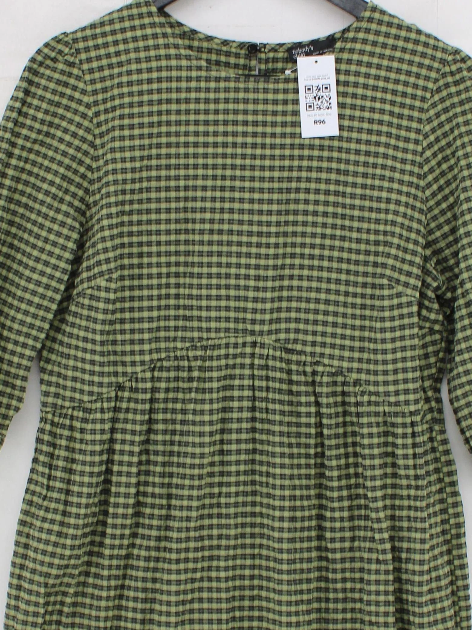 Nobody's Child A-Line Midi Dress UK12 in Green - Image 3