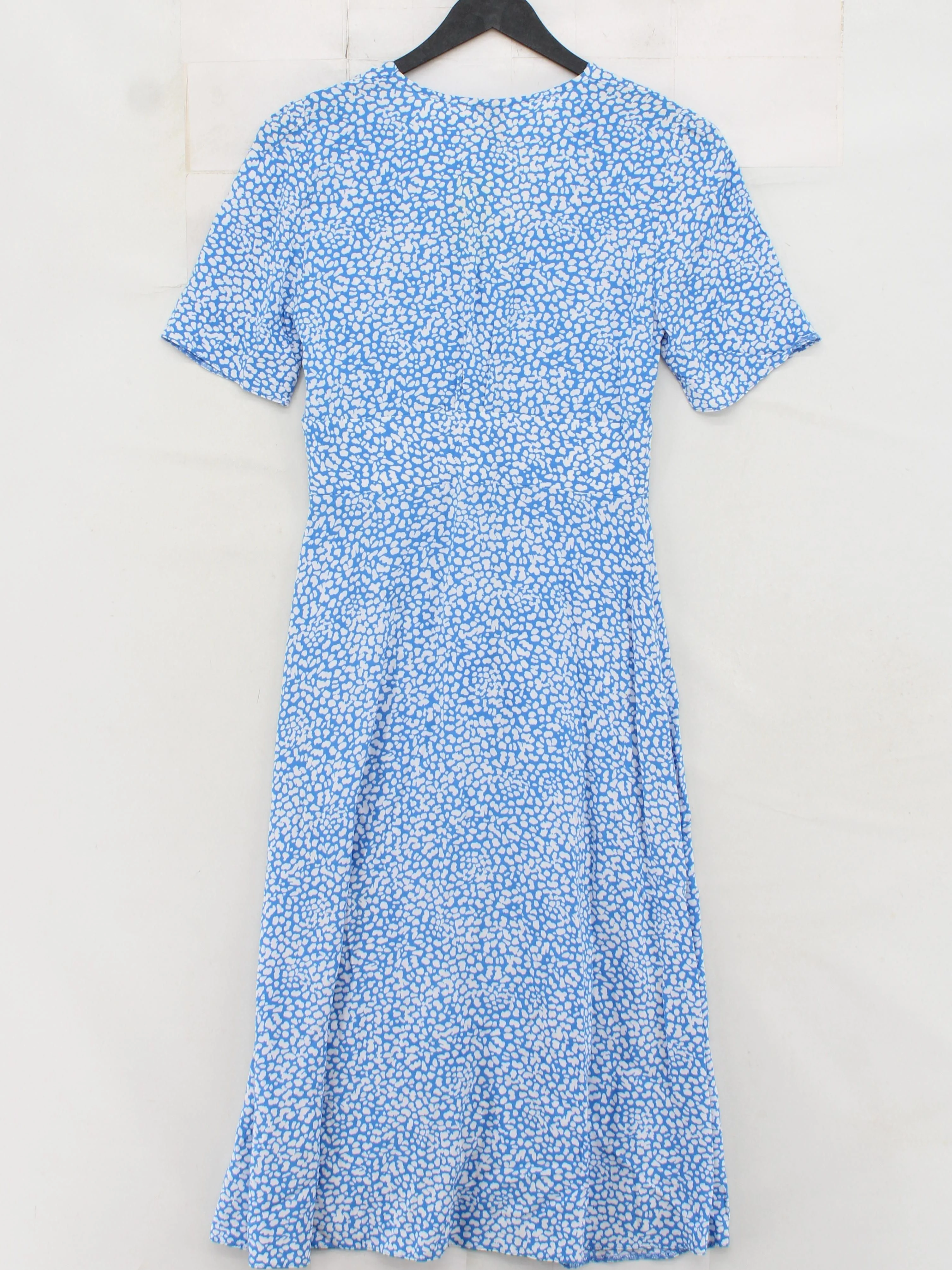 Nobody's Child A-Line Midi Dress UK8 in Blue - Image 2