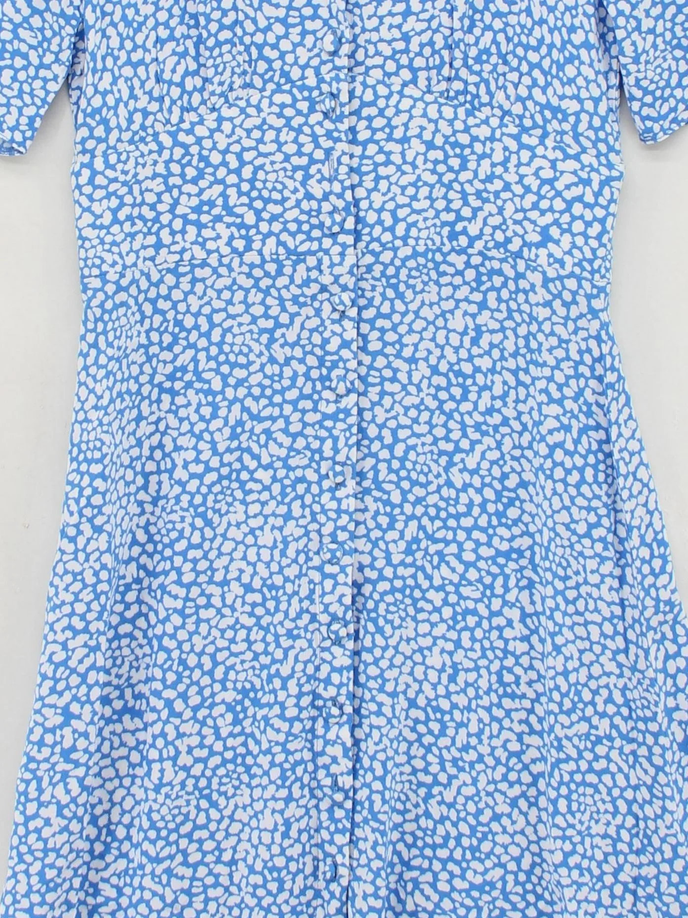 Nobody's Child A-Line Midi Dress UK8 in Blue - Image 3
