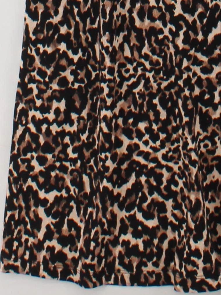 Nobody's Child A-Line Midi Dress UK8 in Brown - Image 4