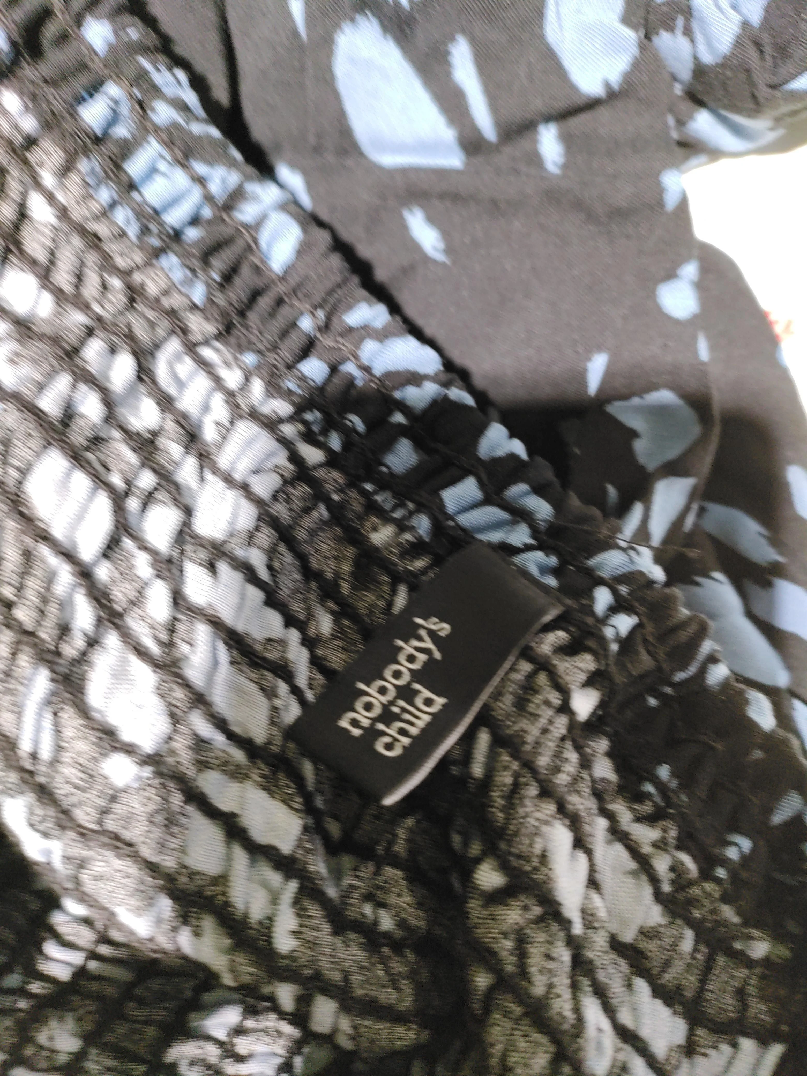 Nobody's Child A-Line Mini Dress UK8 in Black - Image 5