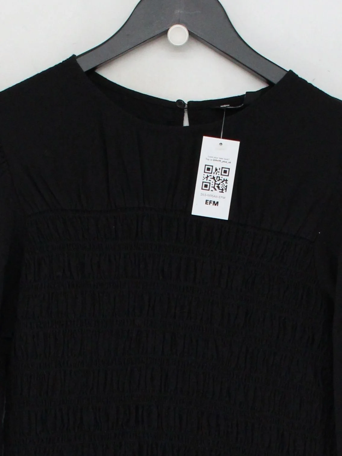Nobody's Child Jumper Midi Dress UK10 in Black - Image 3