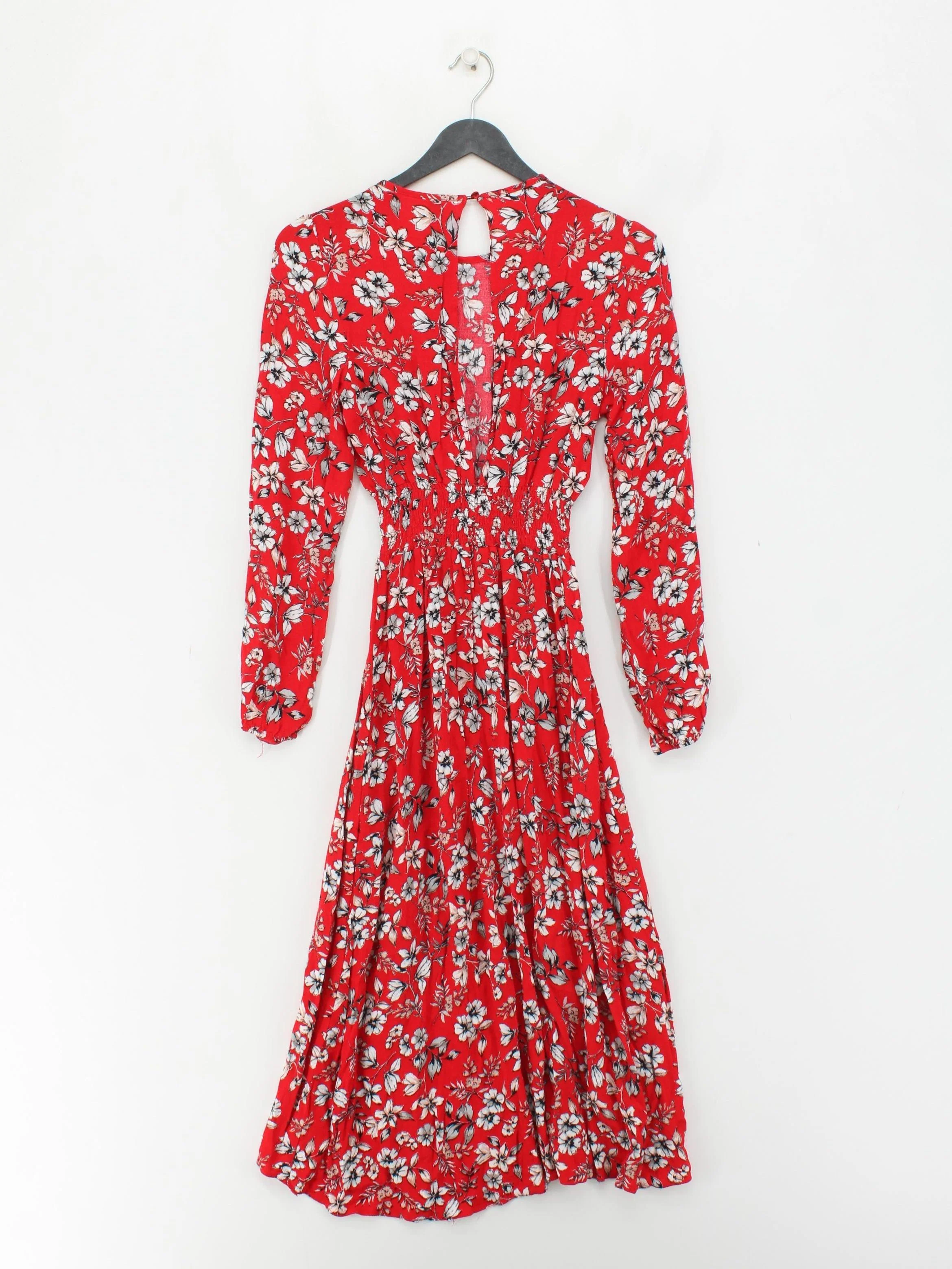 Nobody's Child Maxi Dress UK8 in Red - Image 2