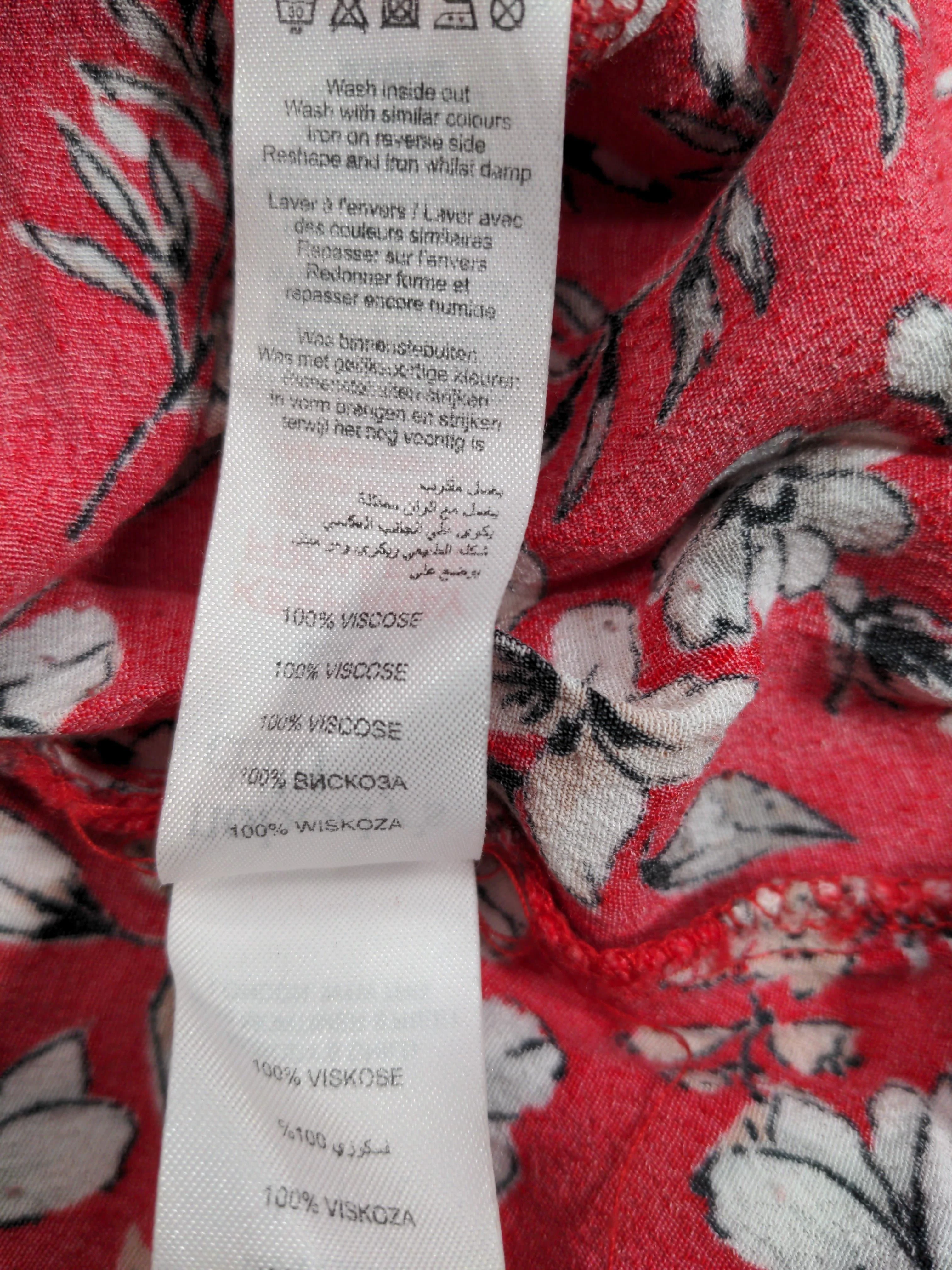 Nobody's Child Maxi Dress UK8 in Red - Image 6