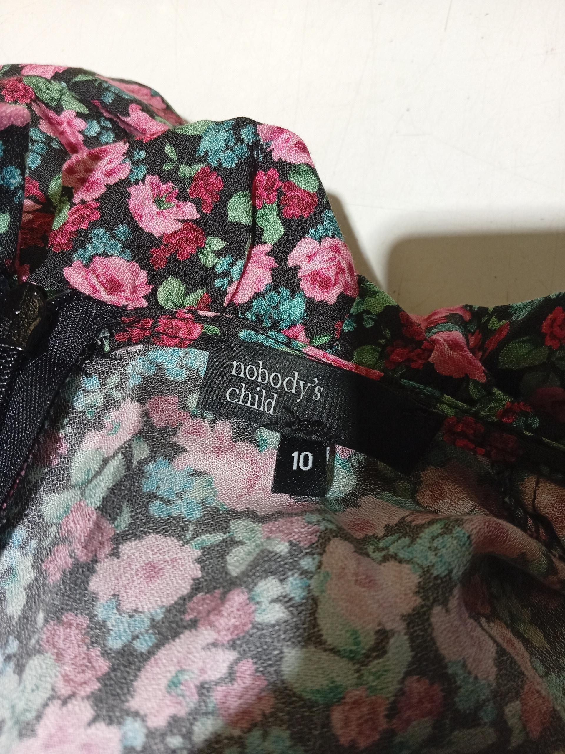 Nobody's Child Mini Dress UK10 in Multi - Image 5