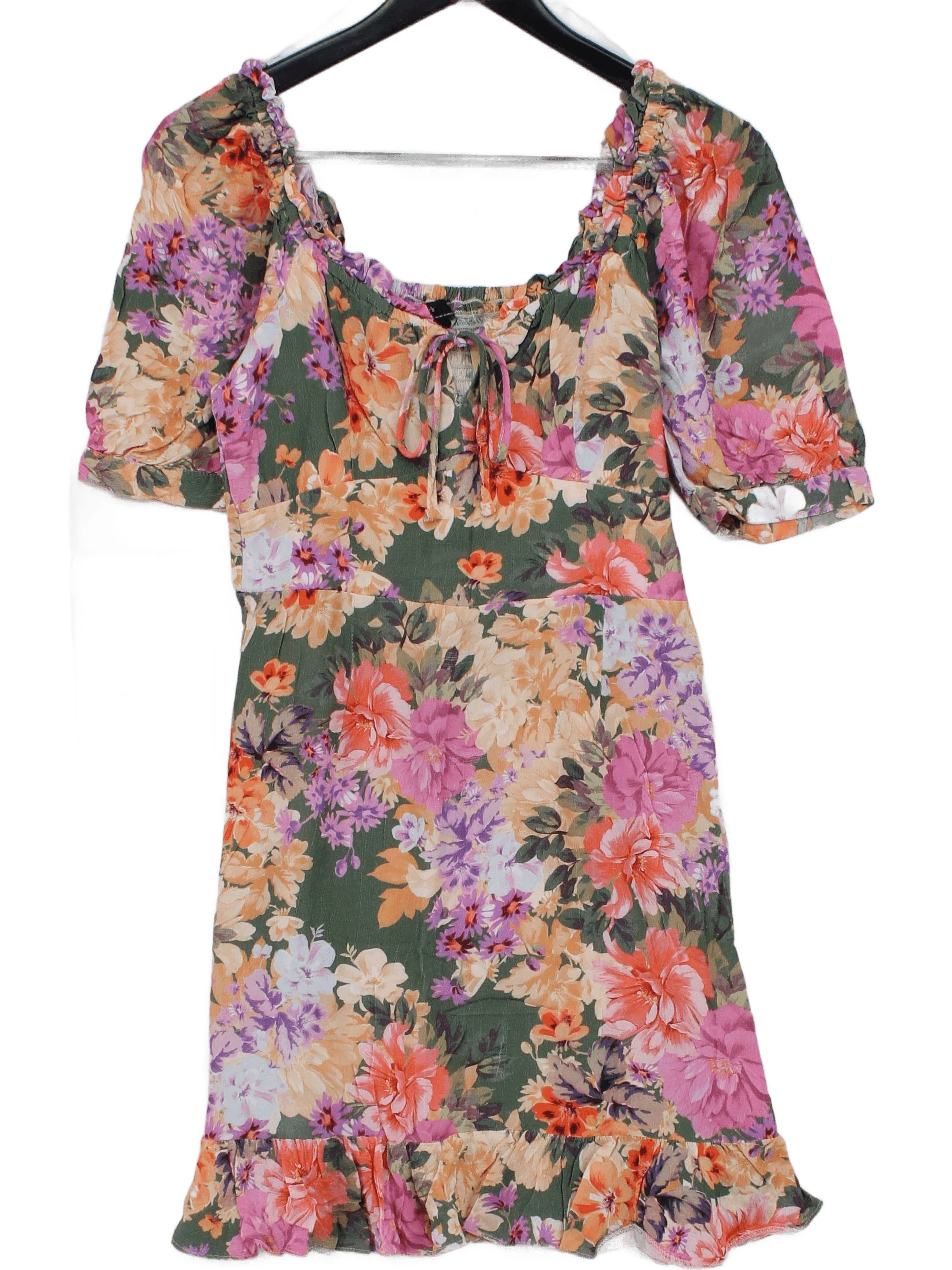Nobody's Child Mini Dress UK10 in Multi