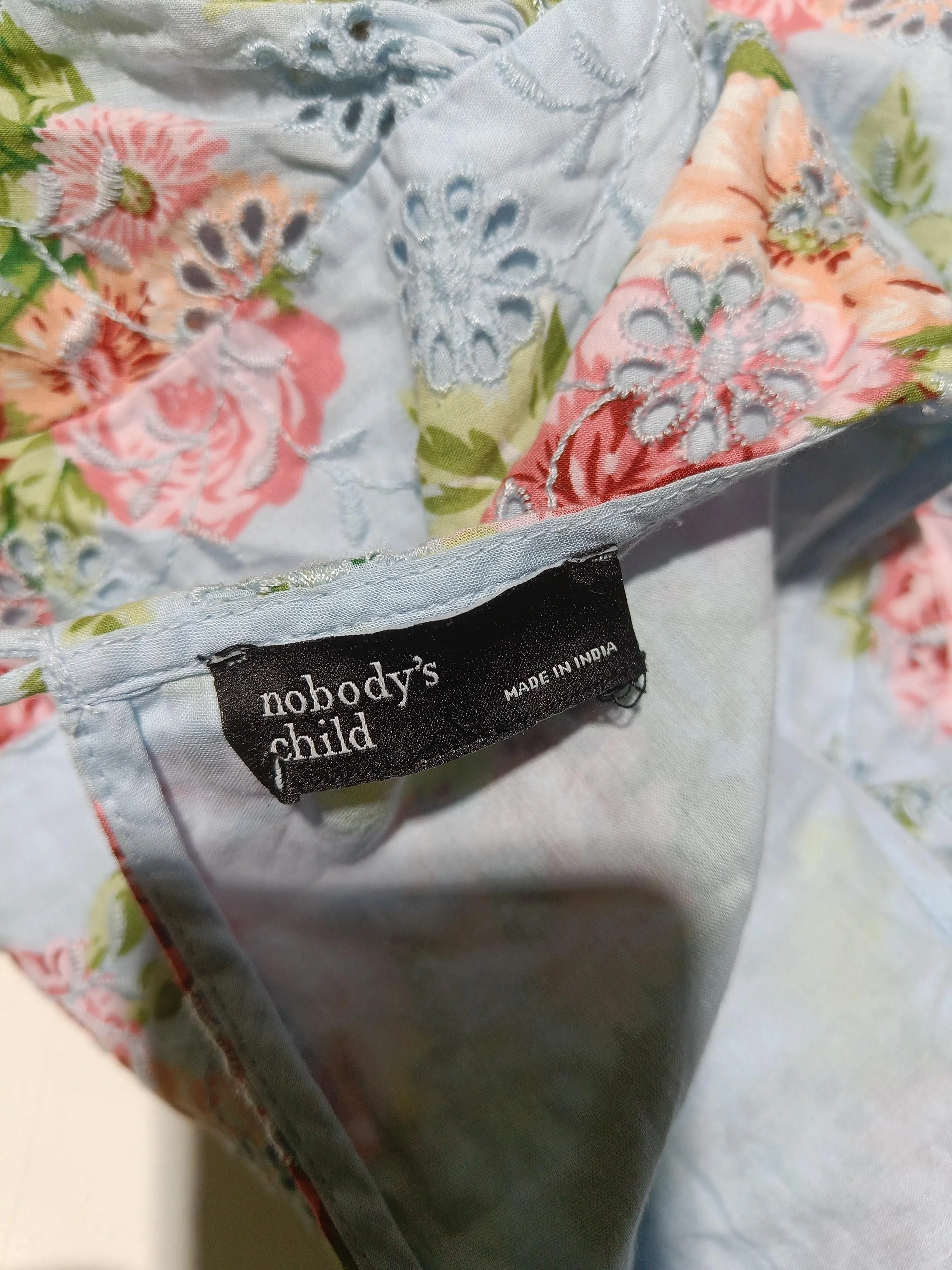 Nobody's Child Mini Dress UK12 in Multi - Image 5