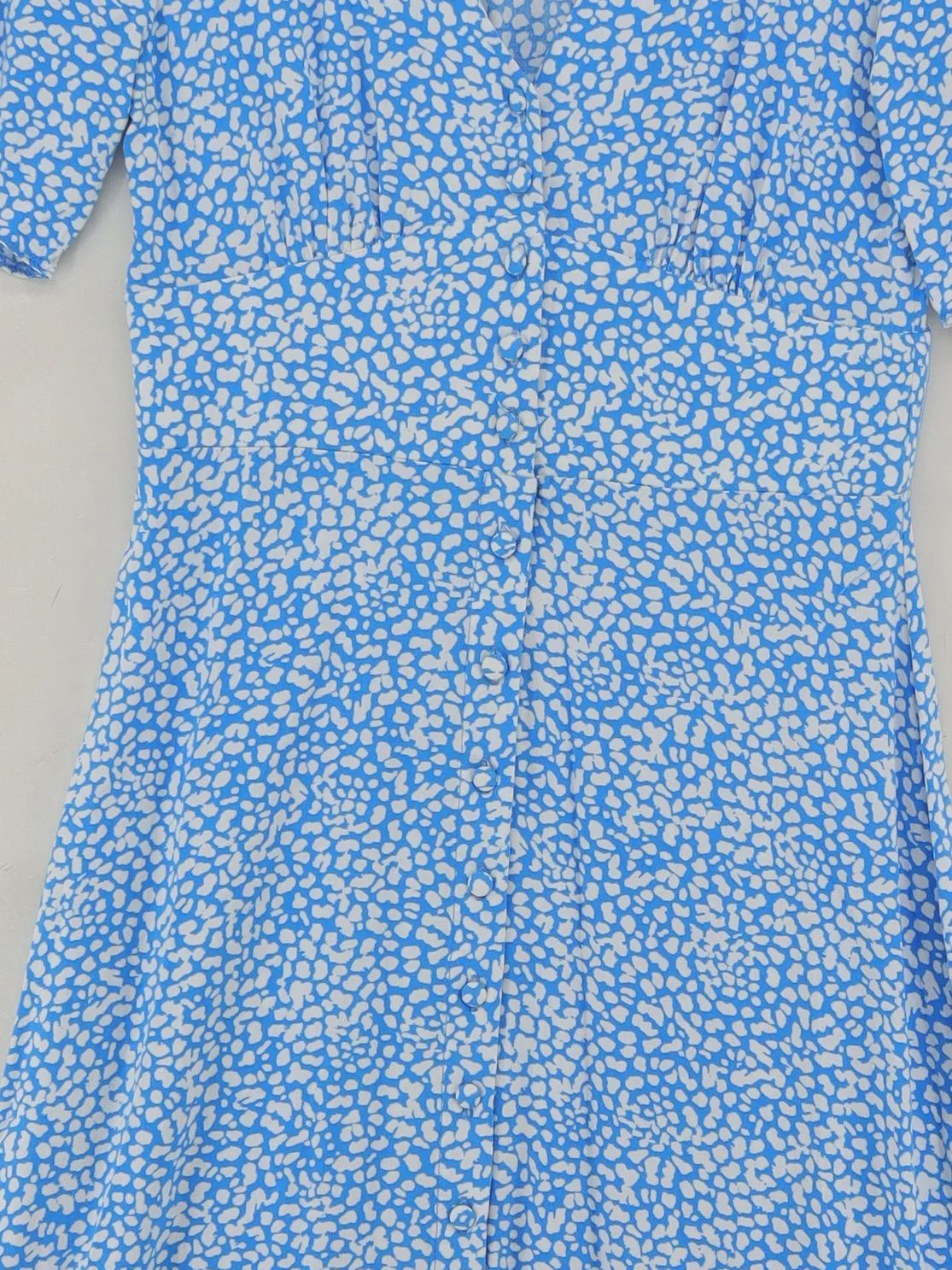 Nobody's Child Shirt Midi Dress UK10 in Blue - Image 3