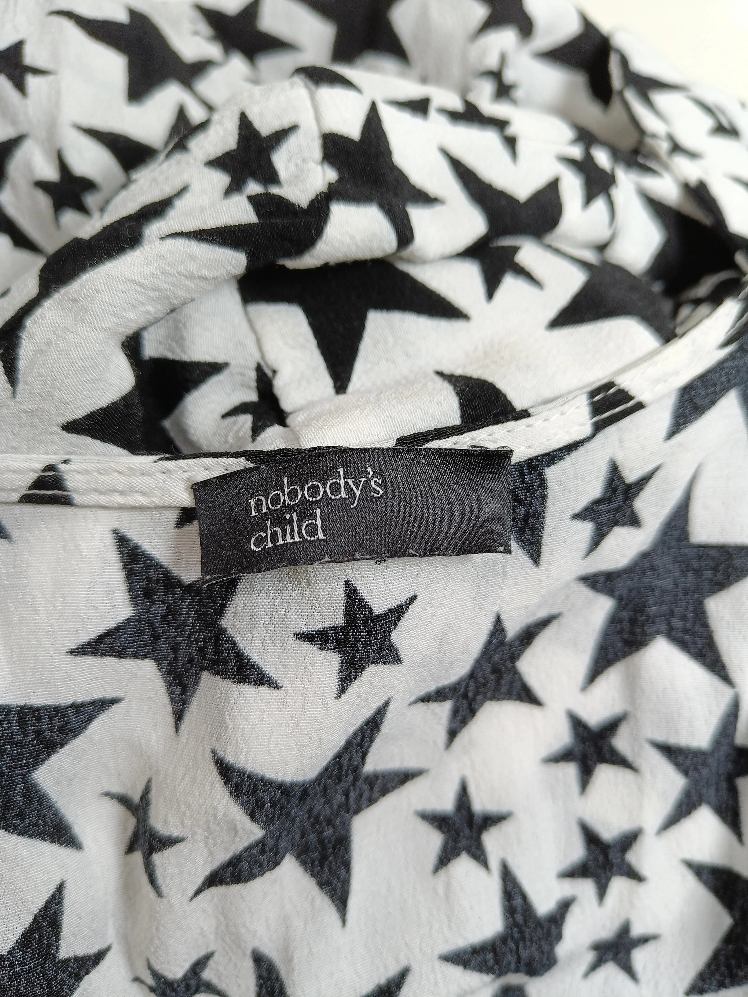 Nobody's Child Shirt Midi Dress UK10 in White - Image 5
