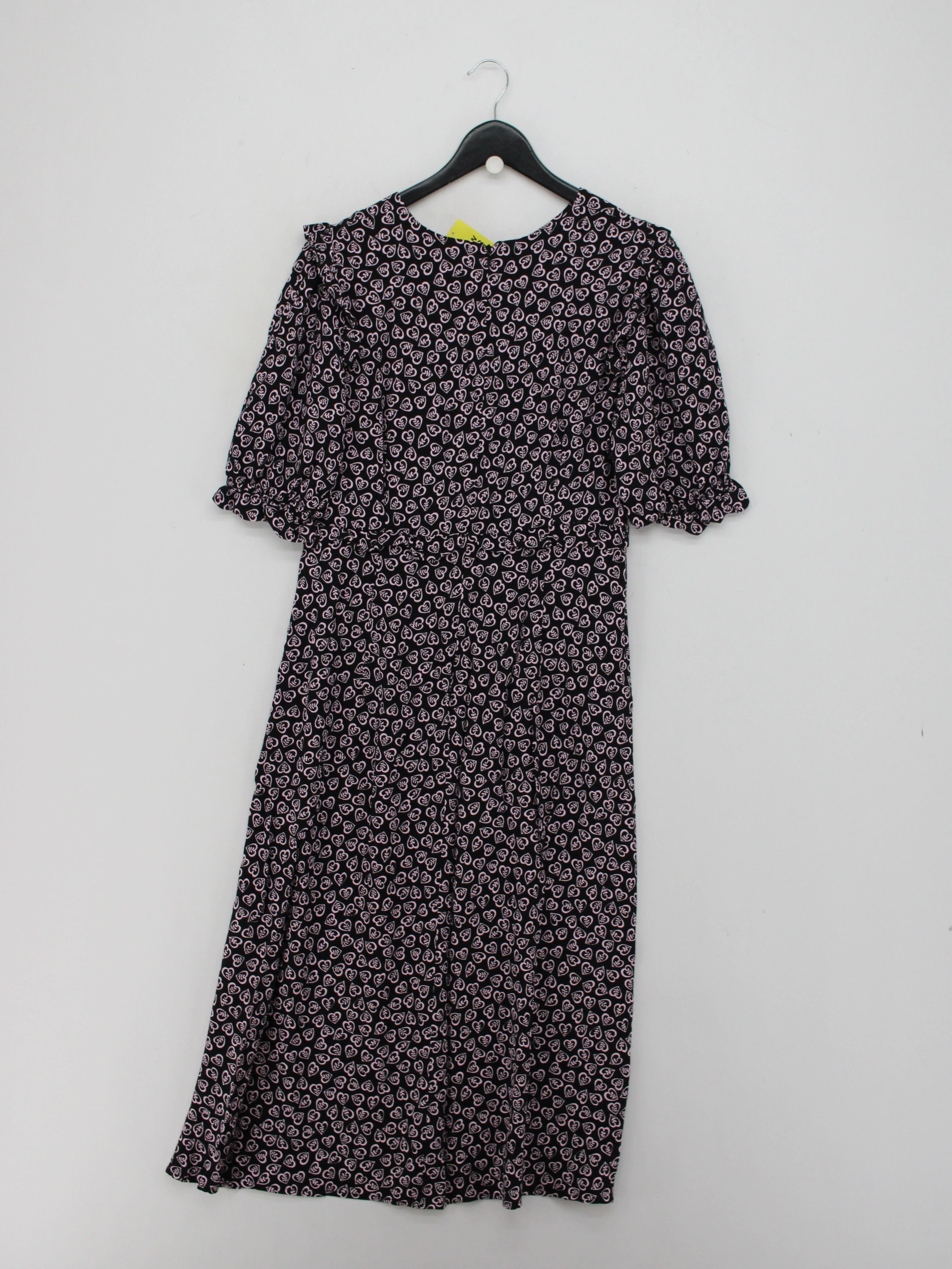 Nobody's Child Shirt Midi Dress UK12 in Black - Image 2