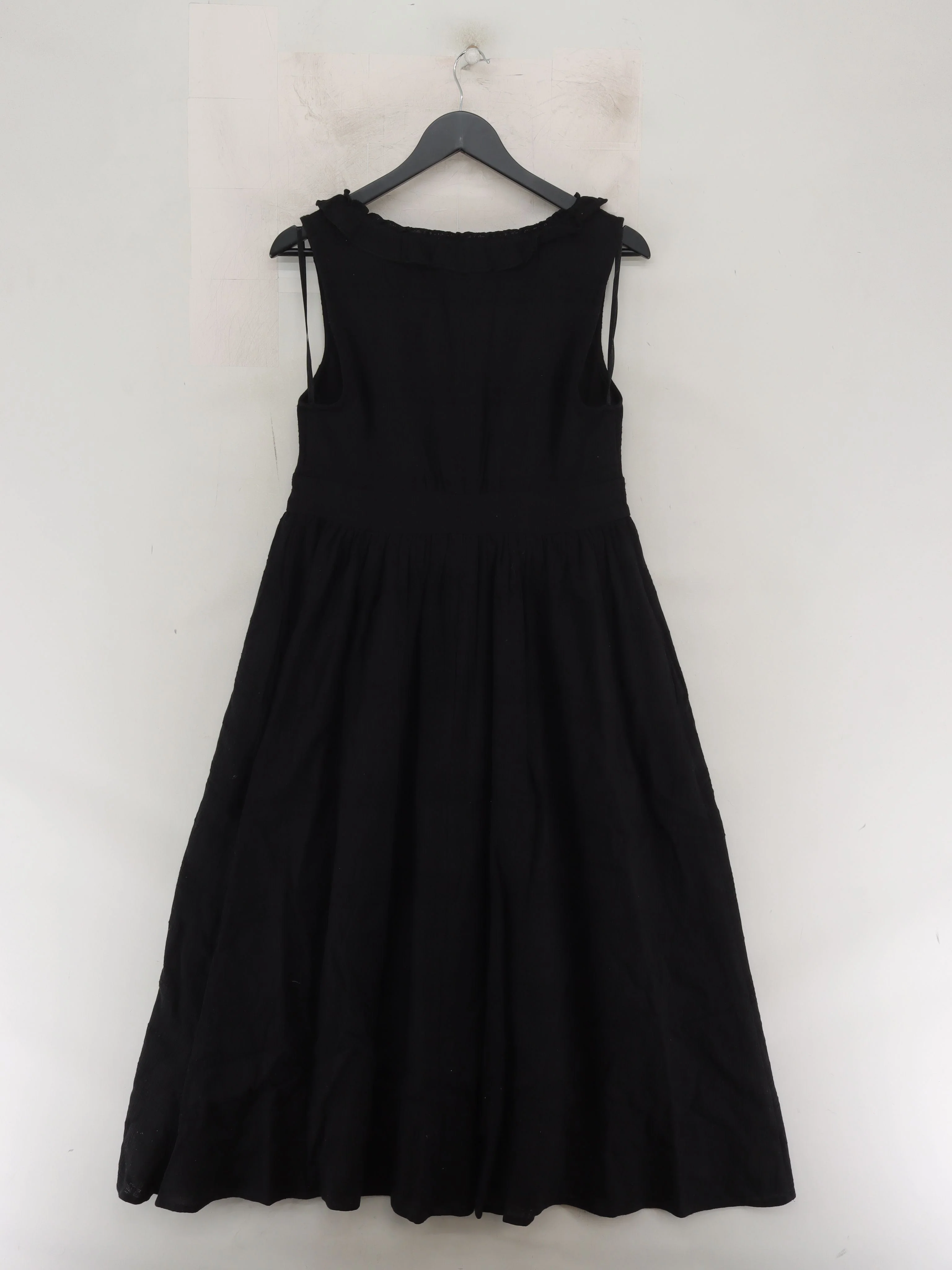 Nobody's Child Shirt Midi Dress UK14 in Black - Image 2
