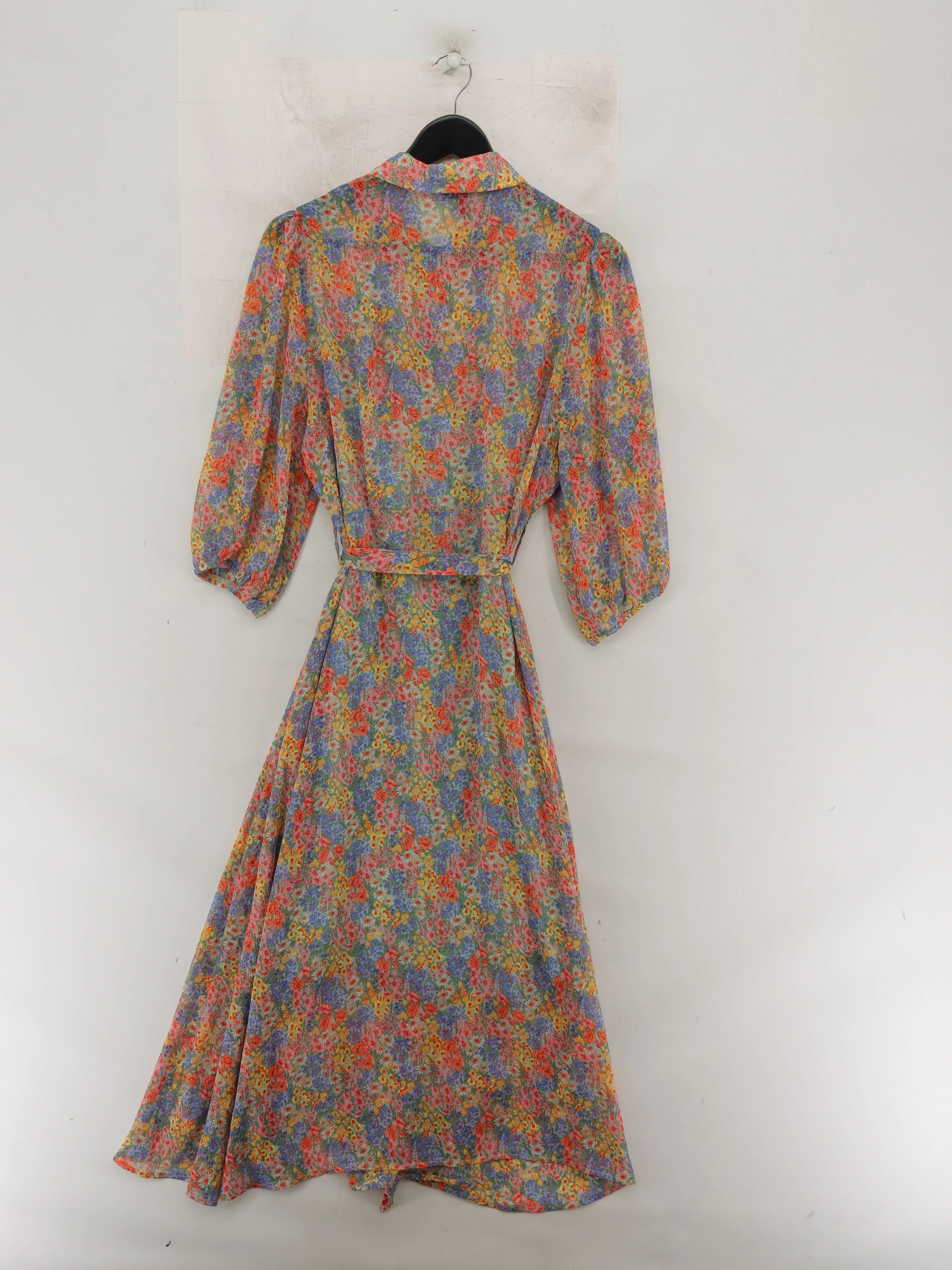 Nobody's Child Shirt Midi Dress UK14 in Multi - Image 2