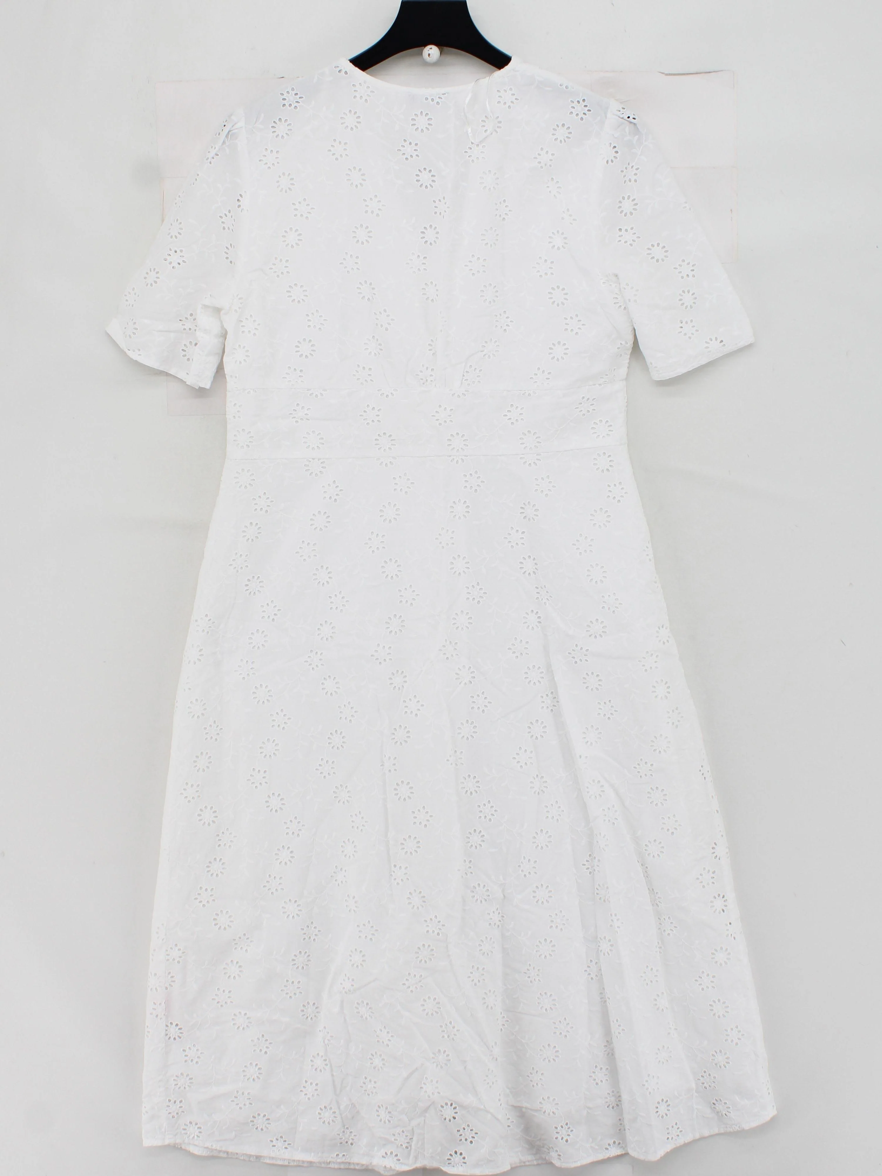 Nobody's Child Shirt Midi Dress UK14 in White - Image 2