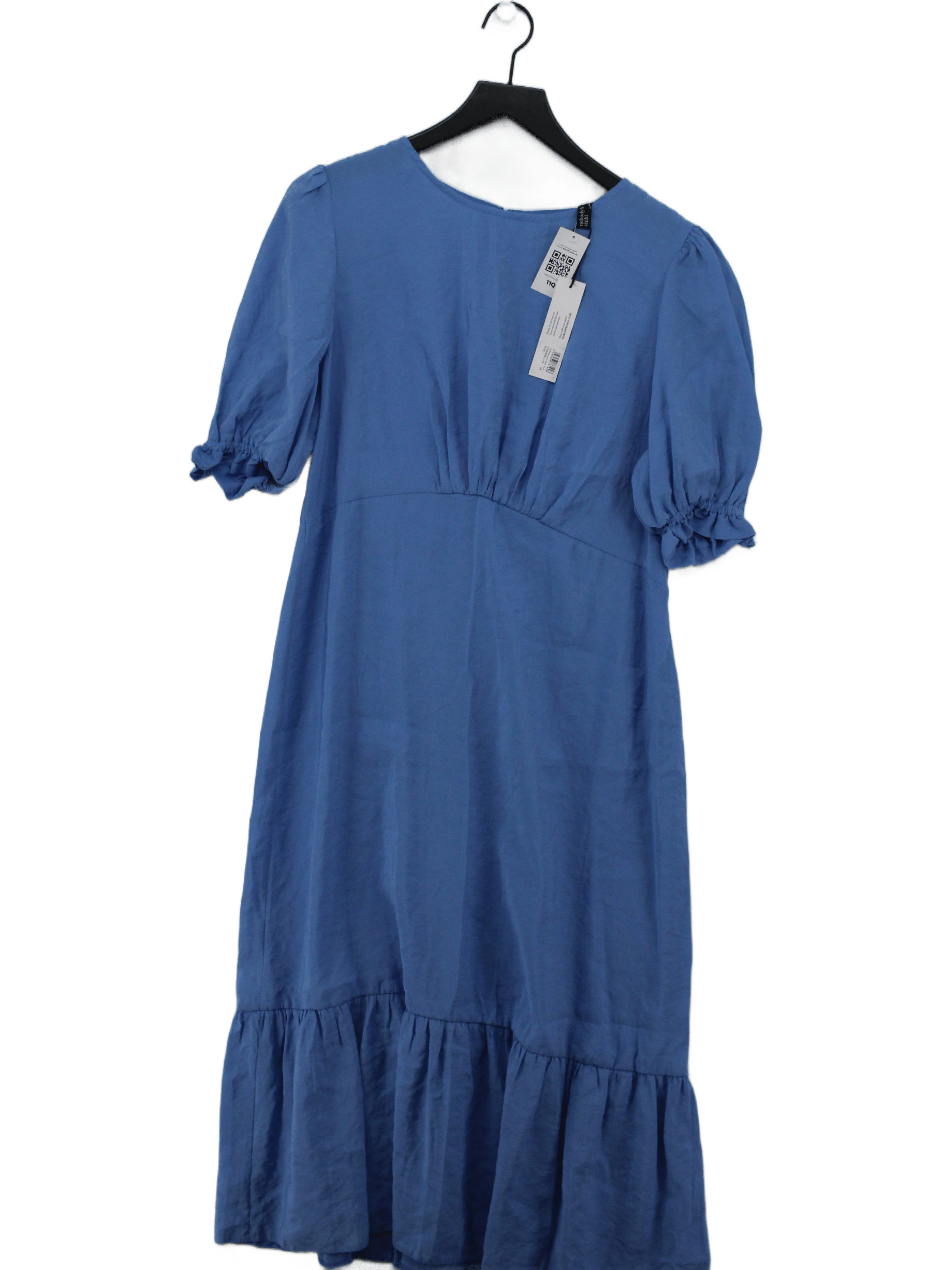Nobody's Child Shirt Midi Dress UK16 in Blue