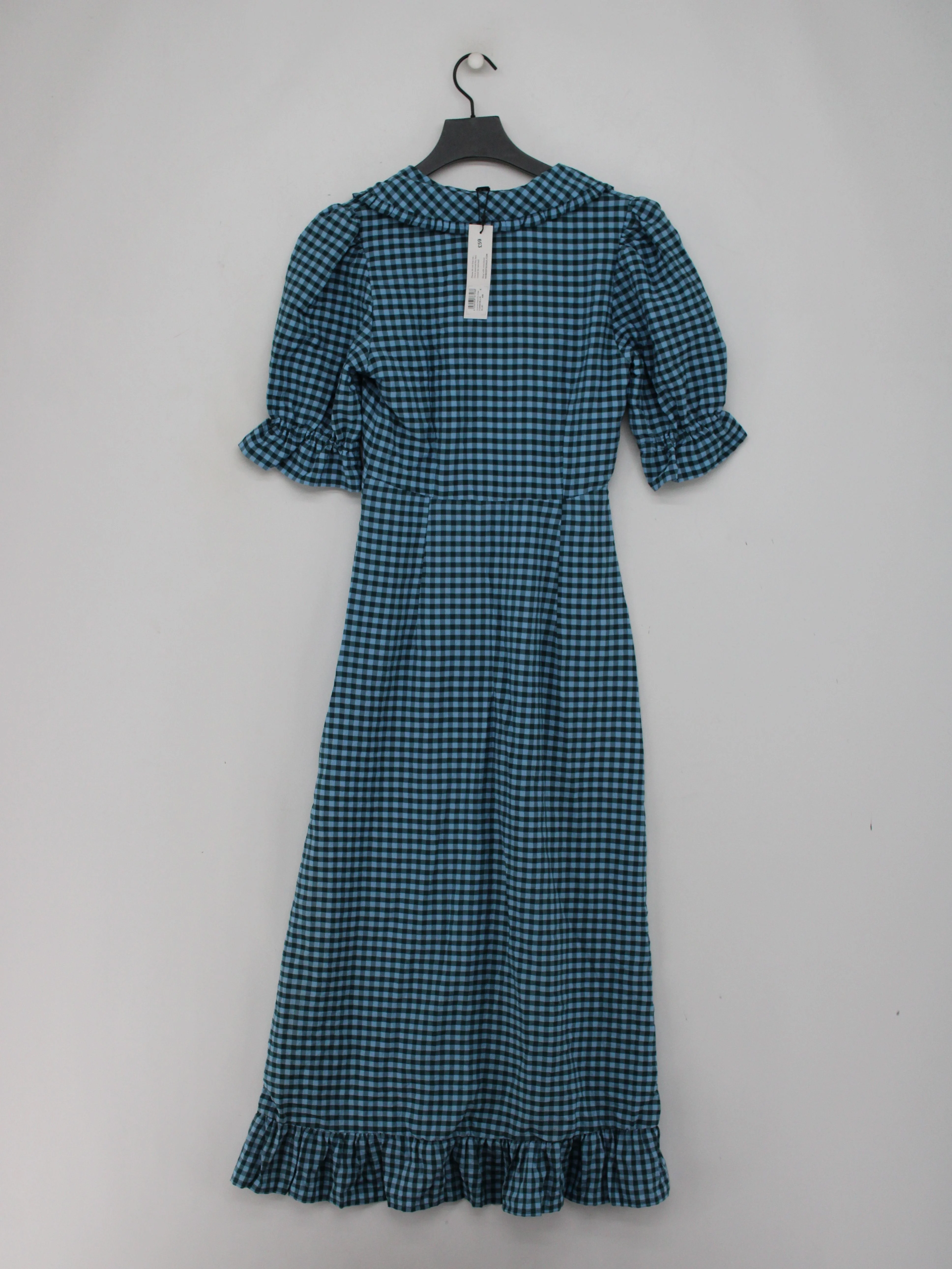 Nobody's Child Shirt Midi Dress UK6 in Blue - Image 2