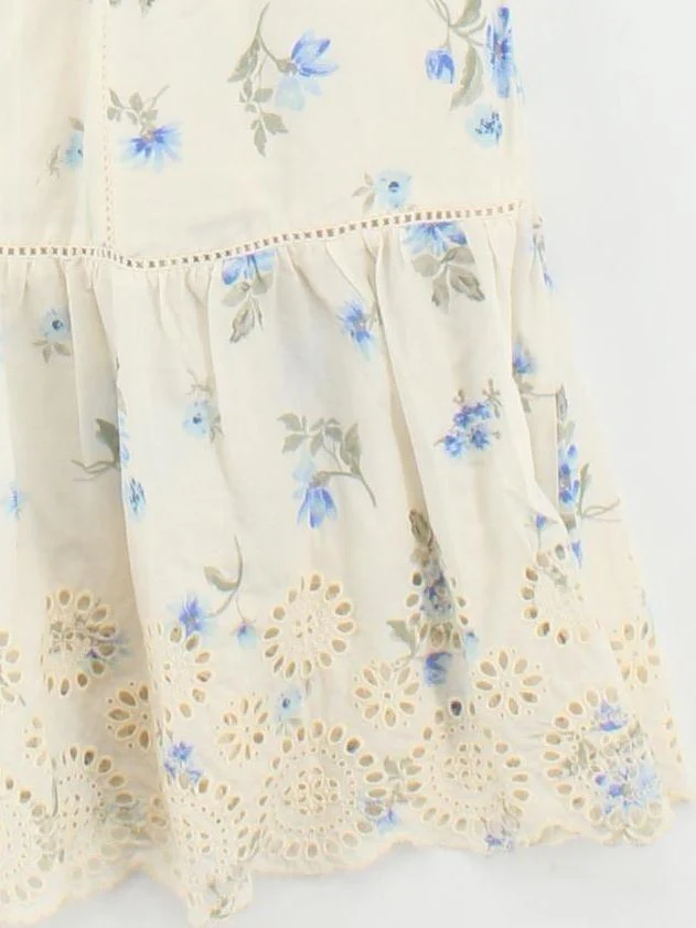 Nobody's Child Shirt Midi Dress UK6 in Cream - Image 4