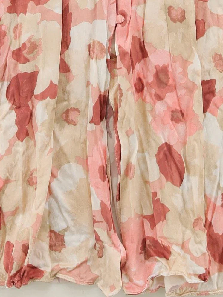 Nobody's Child Shirt Midi Dress UK6 in Multi - Image 4