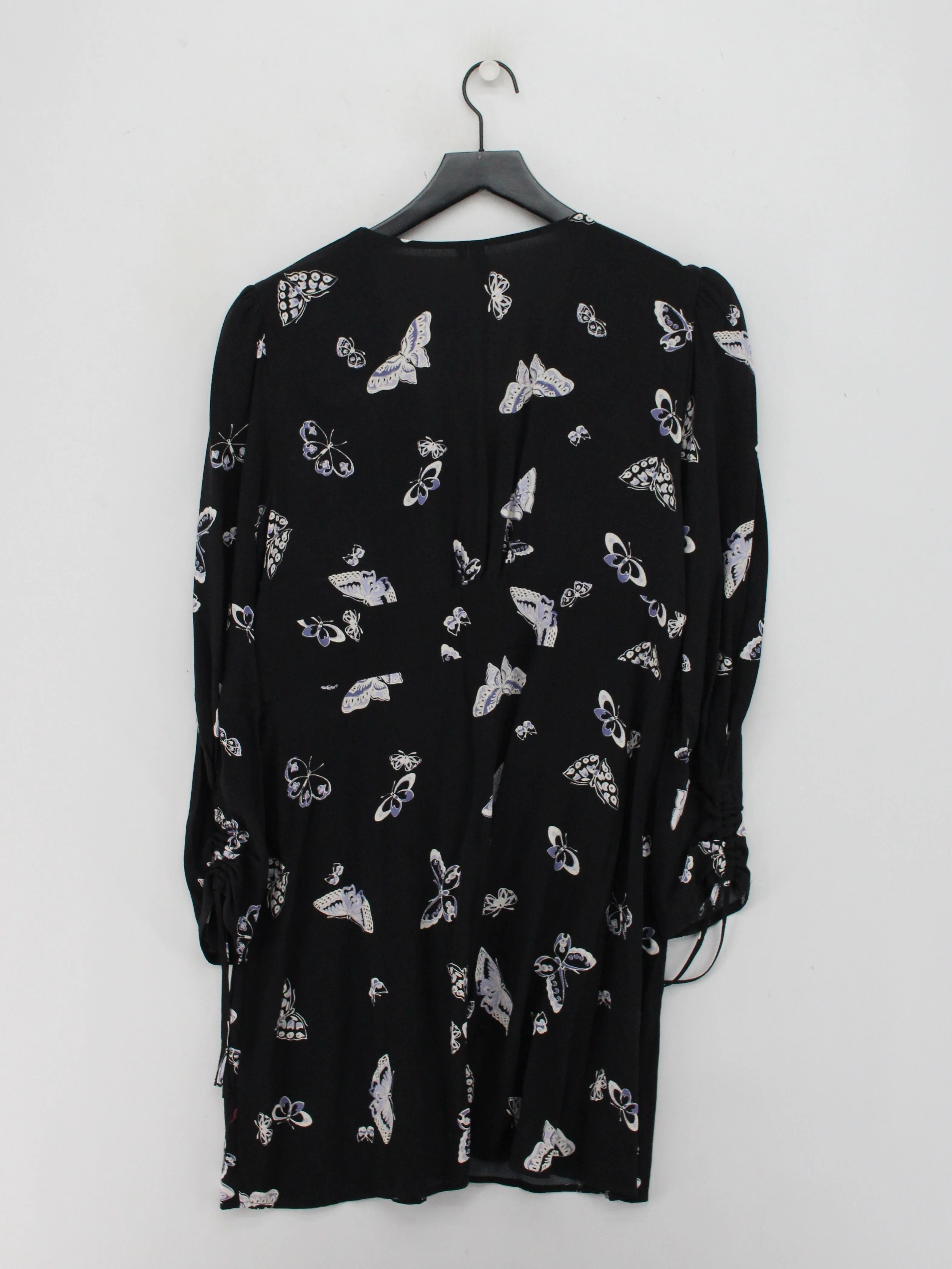 Nobody's Child Shirt Mini Dress in Black - Image 2