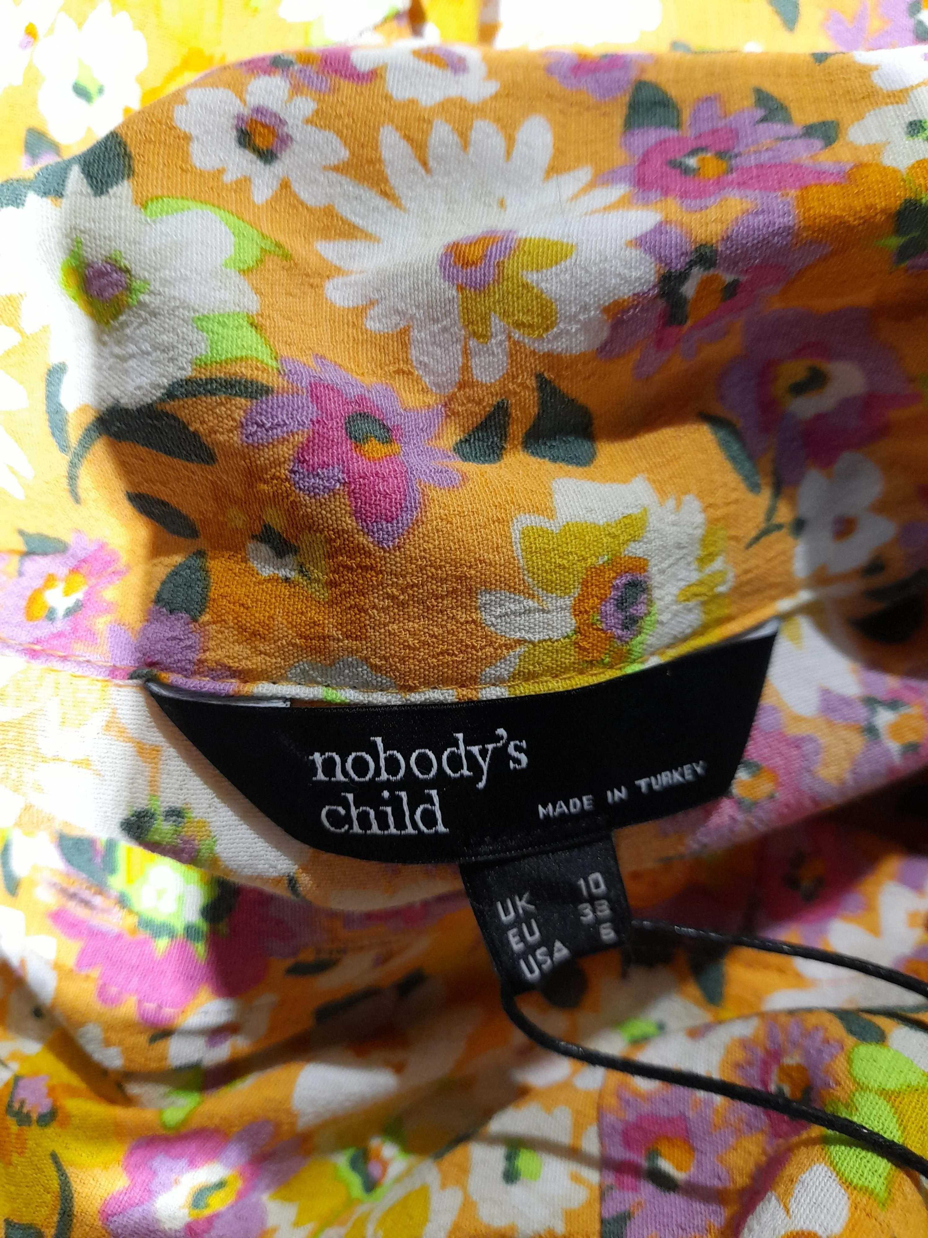 Nobody's Child Shirt Mini Dress UK10 in Multi - Image 5