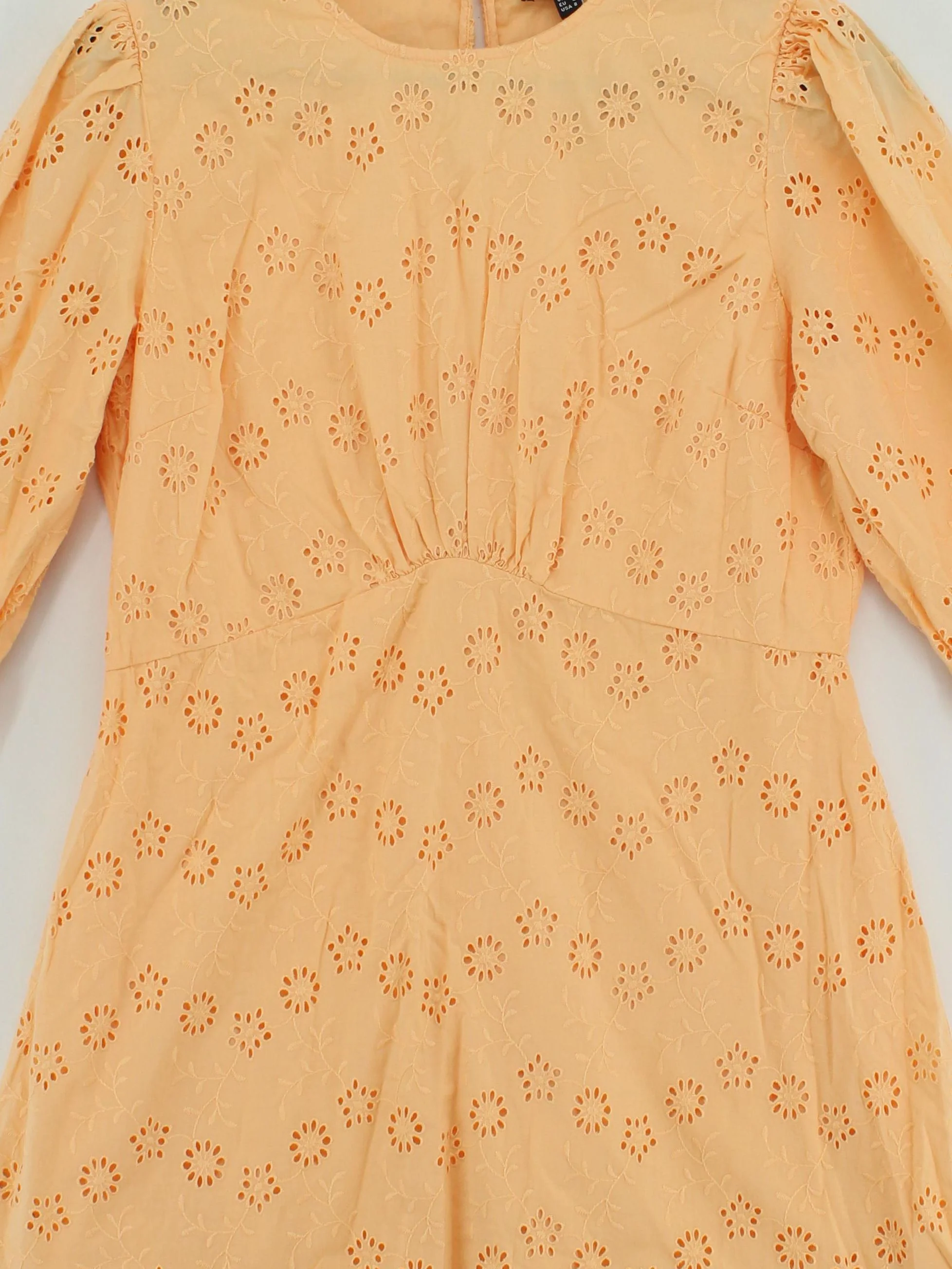 Nobody's Child Skater Mini Dress UK12 in Orange - Image 3