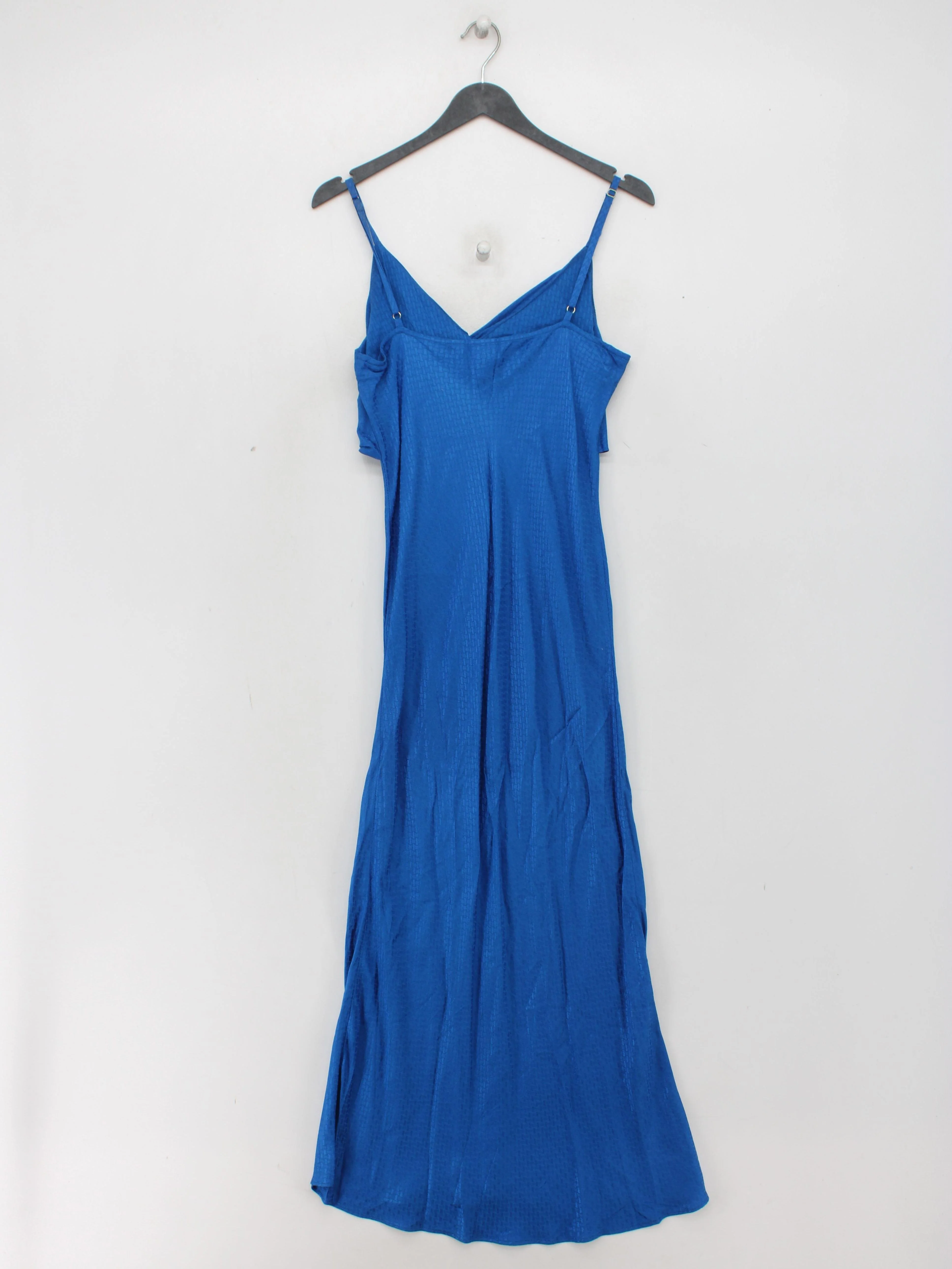 Nobody's Child Slip Midi Dress UK10 in Blue - Image 2