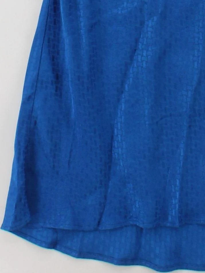 Nobody's Child Slip Midi Dress UK10 in Blue - Image 4