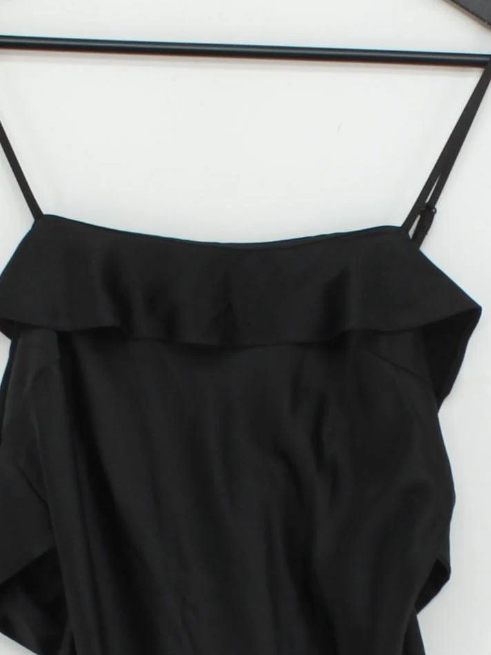 Nobody's Child Slip Midi Dress UK6 in Black - Image 3