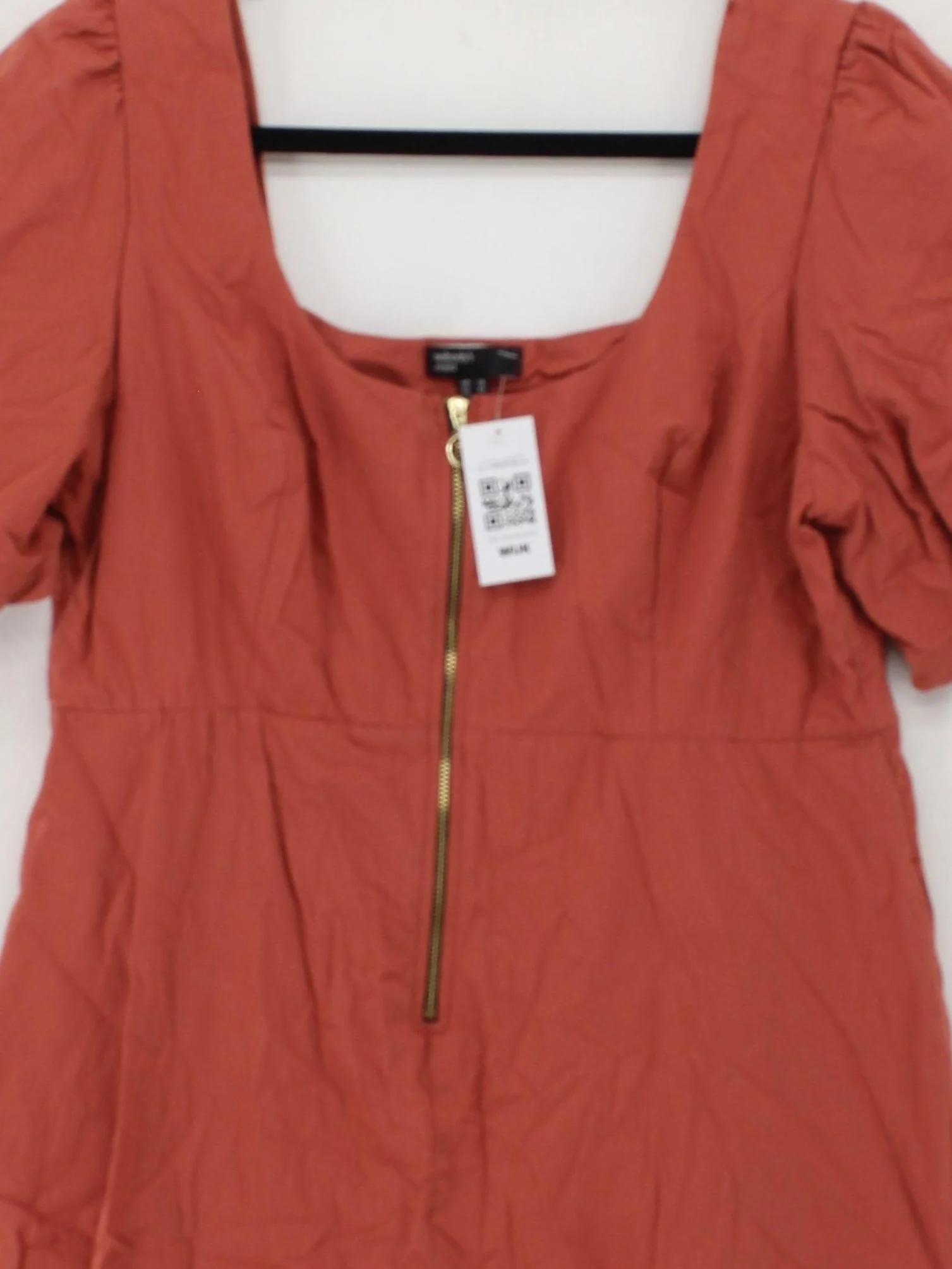 Nobody's Child T-Shirt Midi Dress UK14 in Orange - Image 3