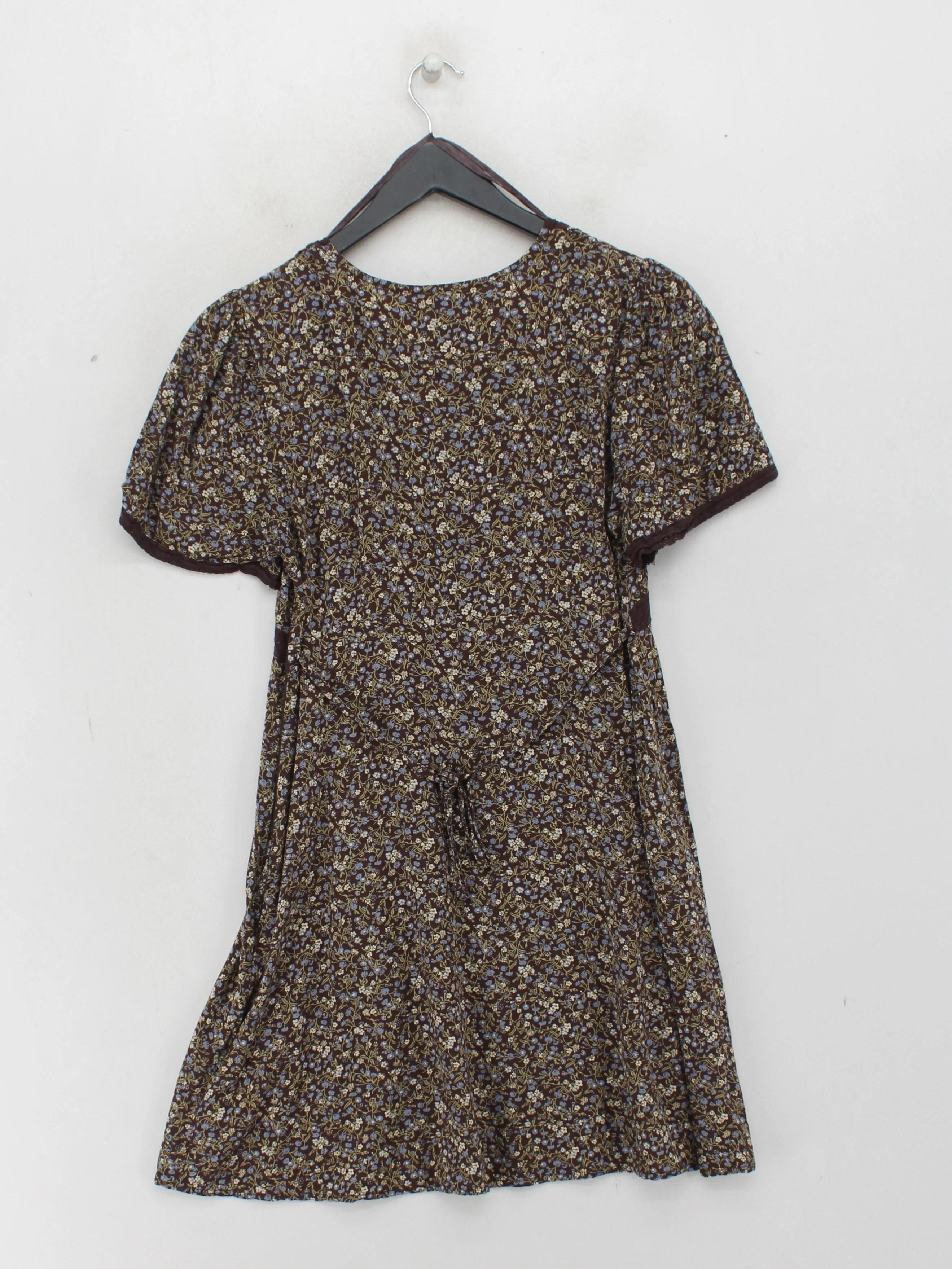 Nobody's Child T-Shirt Mini Dress UK12 in Brown - Image 2