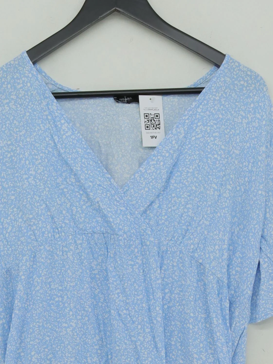 Nobody's Child T-Shirt Mini Dress UK16 in Blue - Image 3