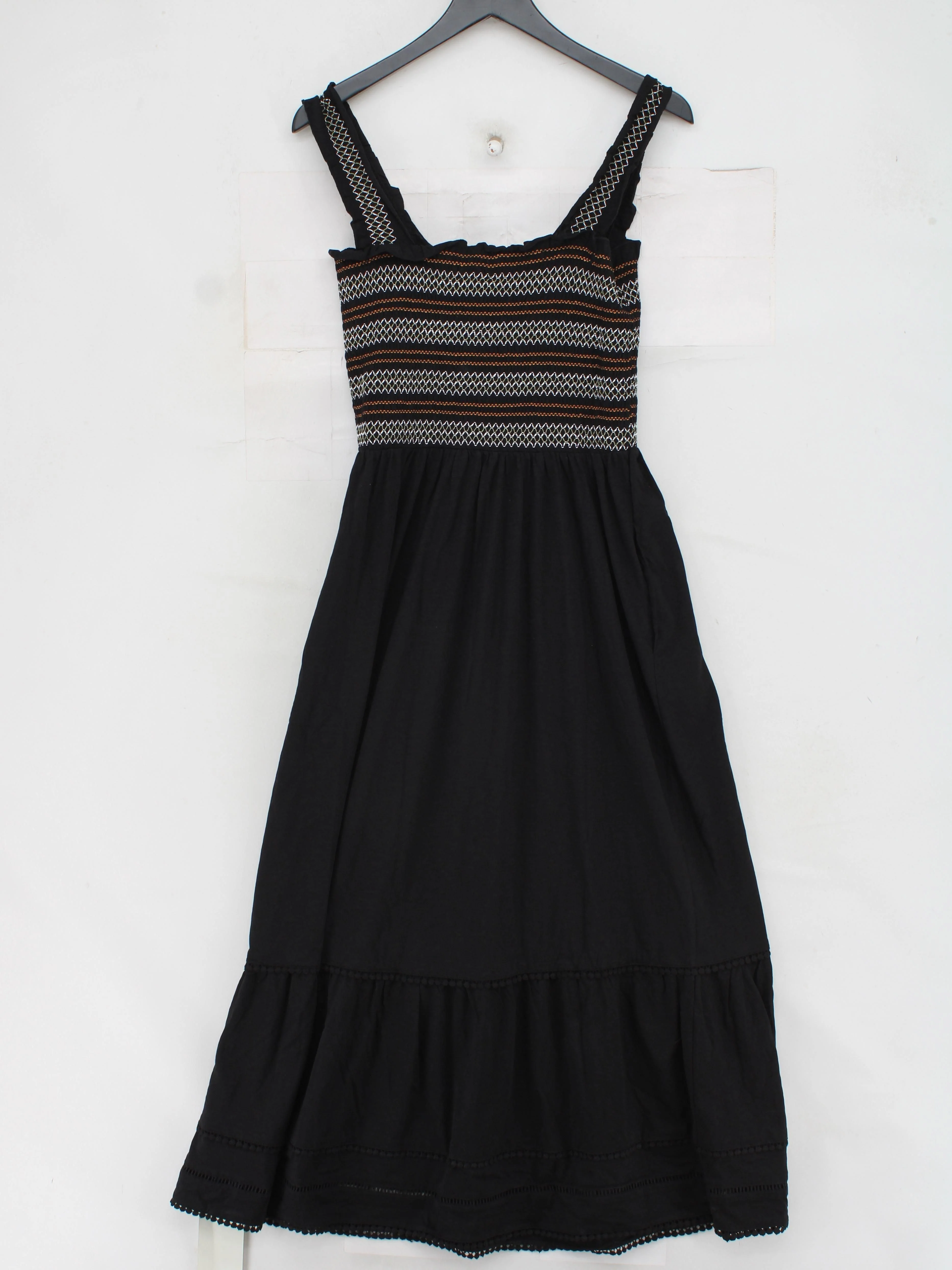 Nobody's Child Tank Midi Dress UK12 in Black - Image 2
