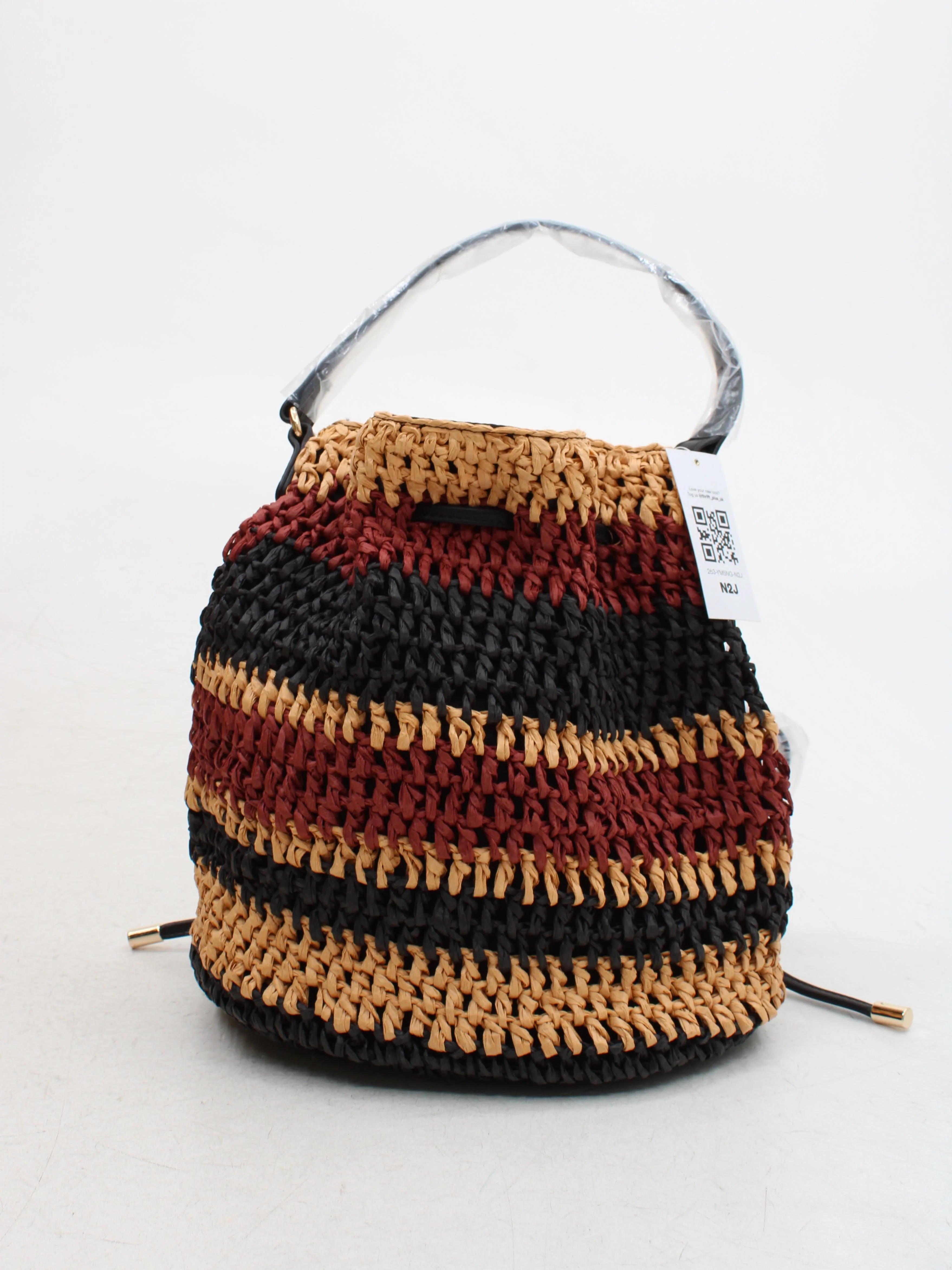 Nobody's Child Women's Bag Multi Striped Other with Polyester Shoulder Bag - Image 2