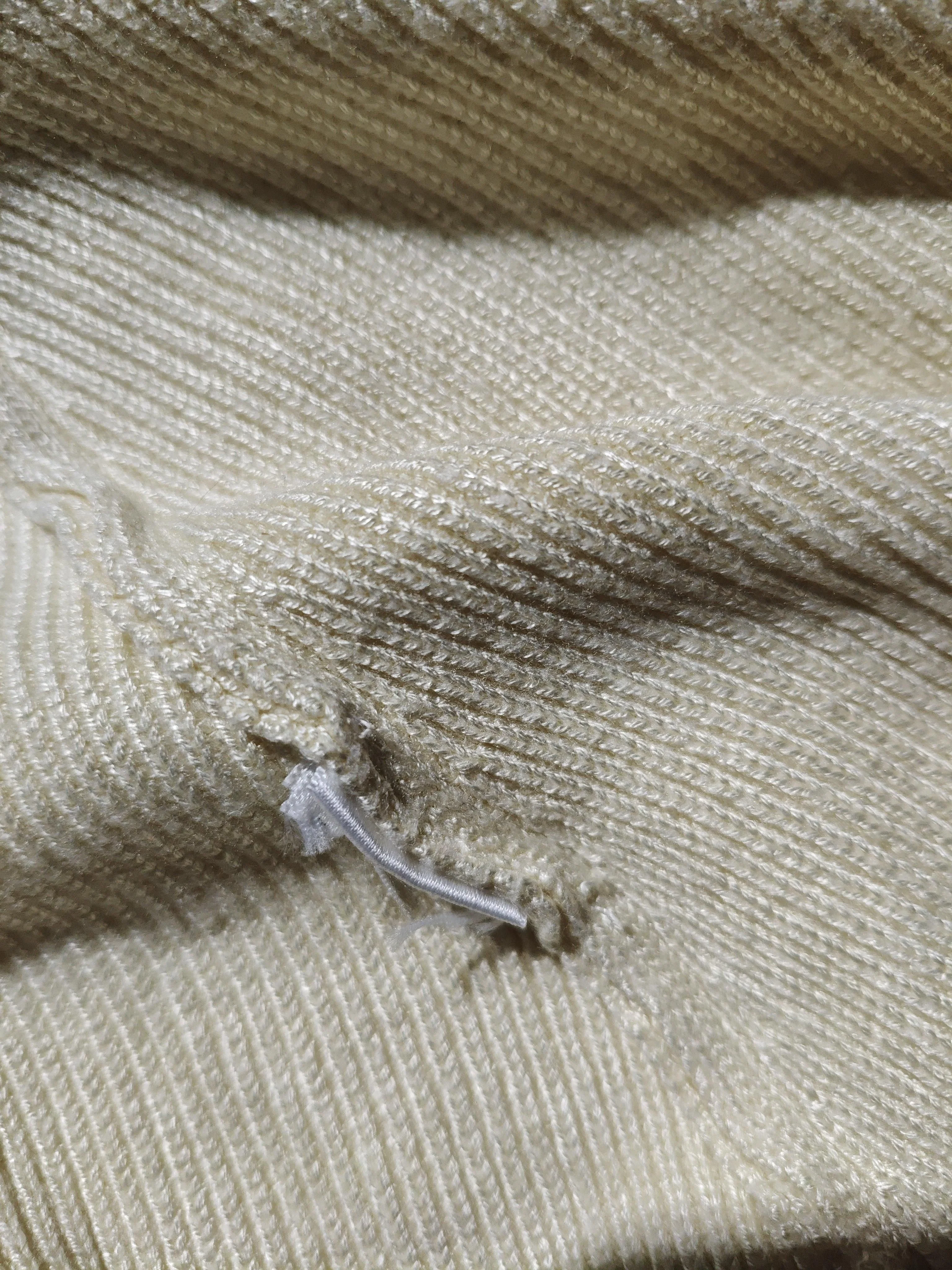 Nobody's Child Women's Cardigan S Cream 100% Other Crew Neck Cardigan - Image 6