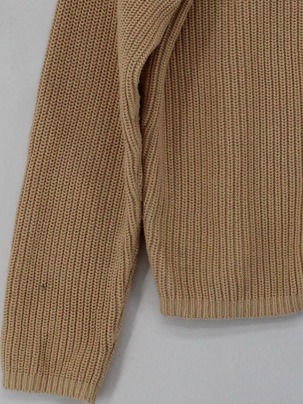 Nobody's Child Women's Cardigan S Tan 100% Cotton Collared Cardigan - Image 4