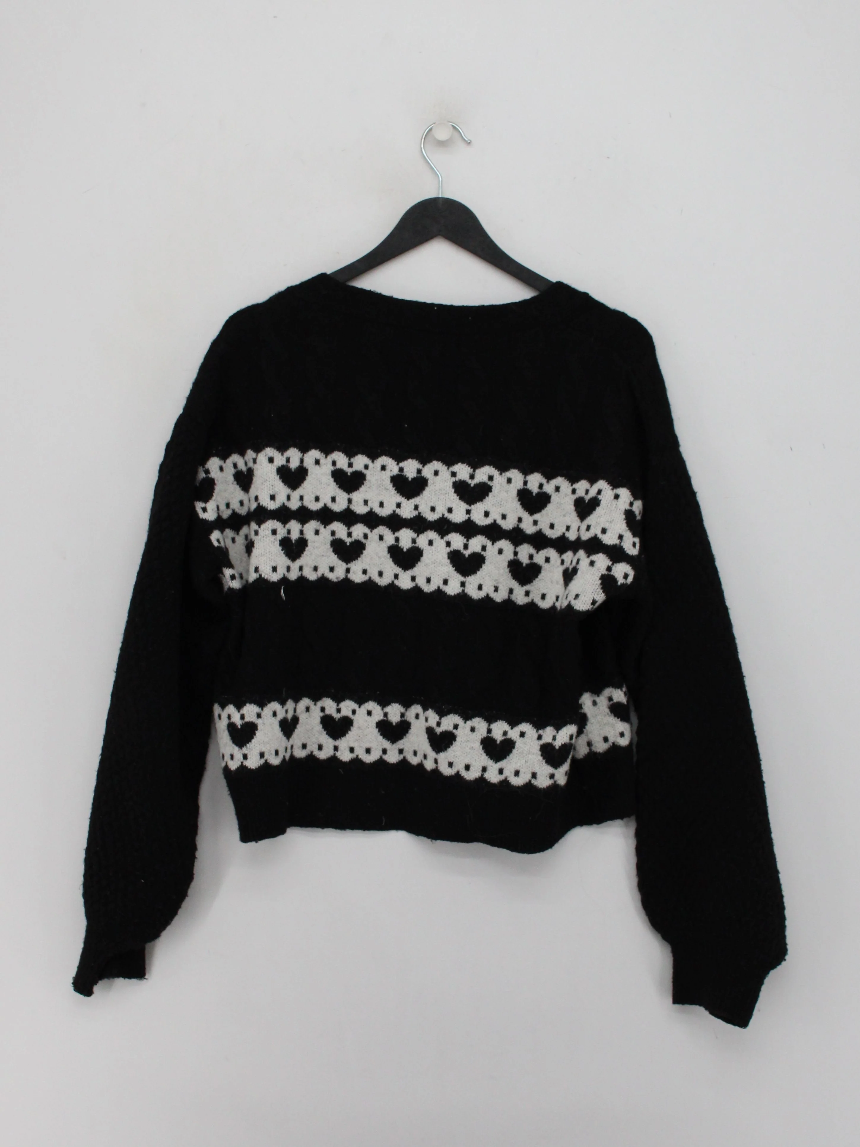 Nobody's Child Women's Cardigan UK 8 Black Polyester - Image 2
