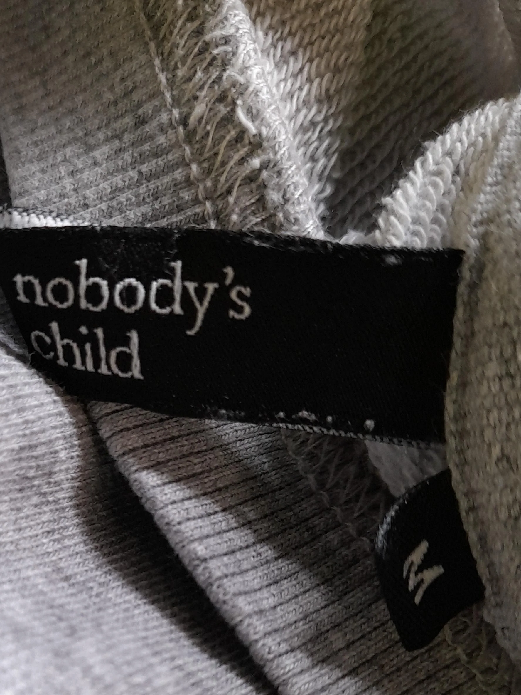 Nobody's Child Women's Hoodie M Grey Cotton - Image 5